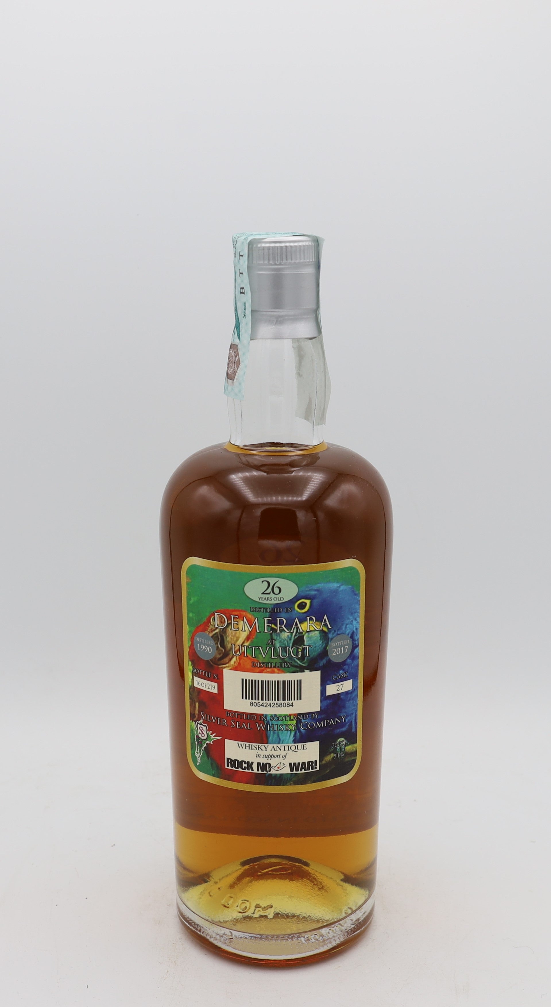 Uitvlugt 1990 Demerara Rum 26 yo