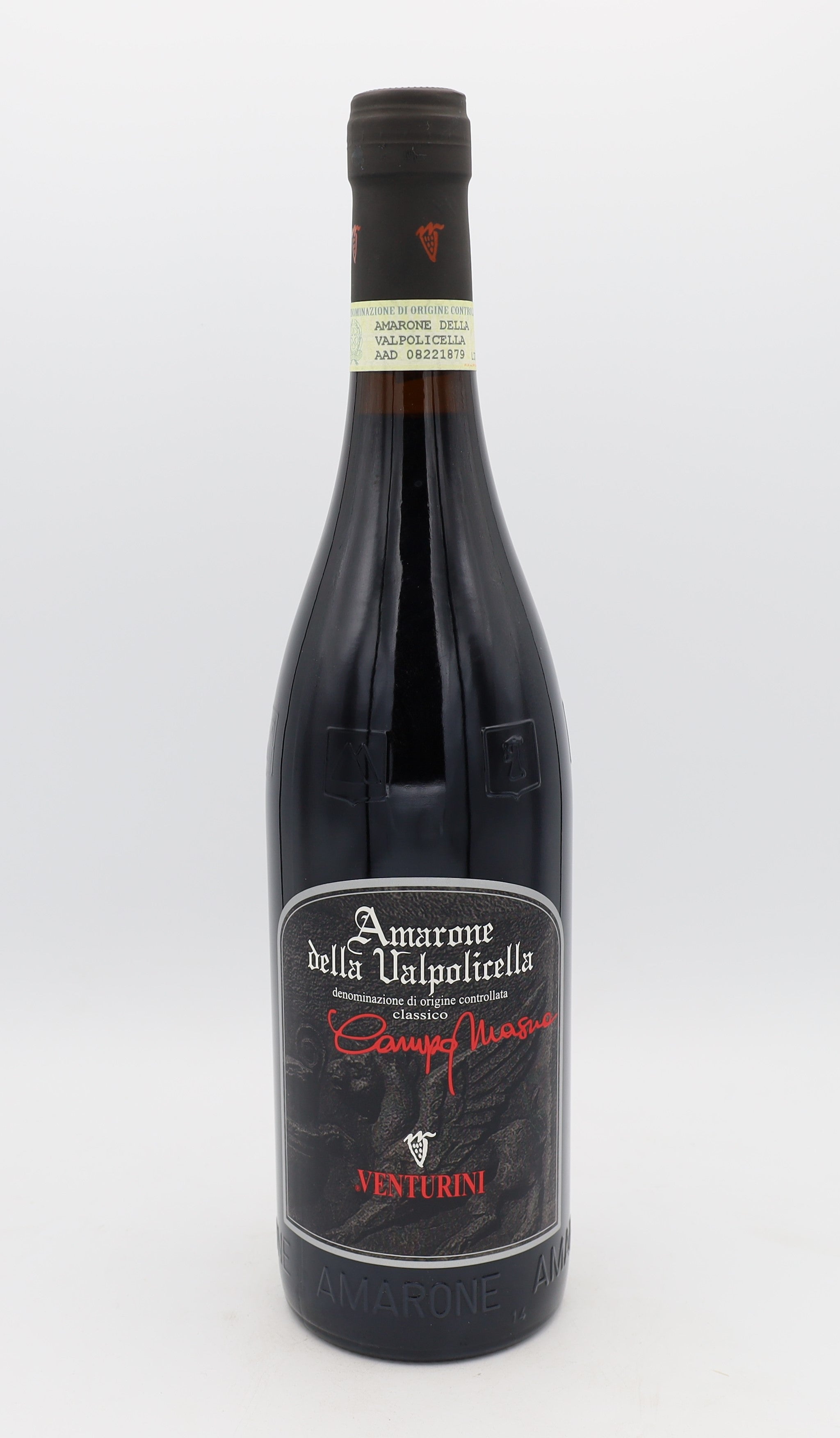 Venturini Campomasua Amarone della Valpolicella 2007, Reserved Treasures Club edition – premium Italian red wine with rich, complex flavors and velvety texture.