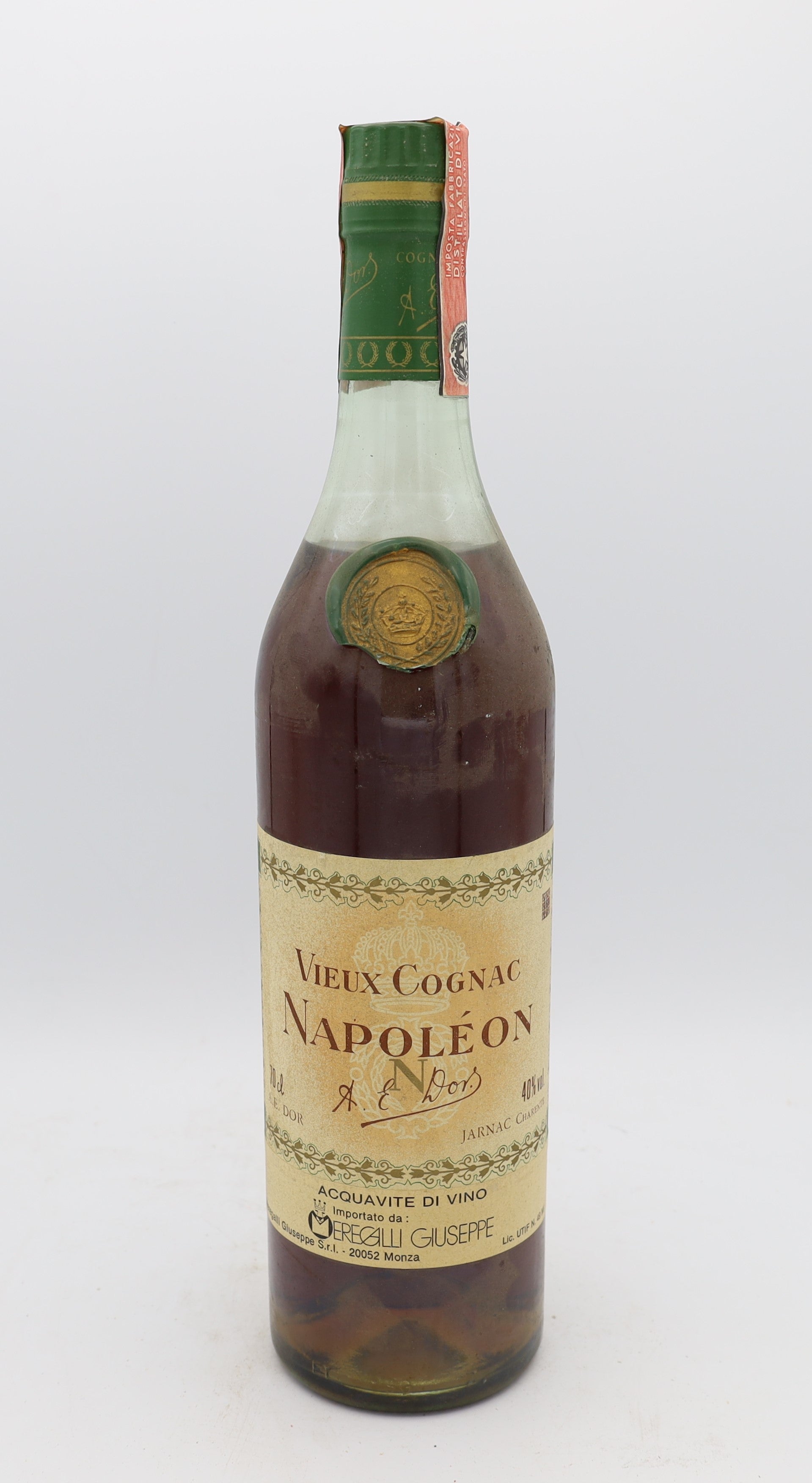 A.E. Dor Vieux Cognac Napoleon – rare and premium French cognac, collectible bottle for connoisseurs