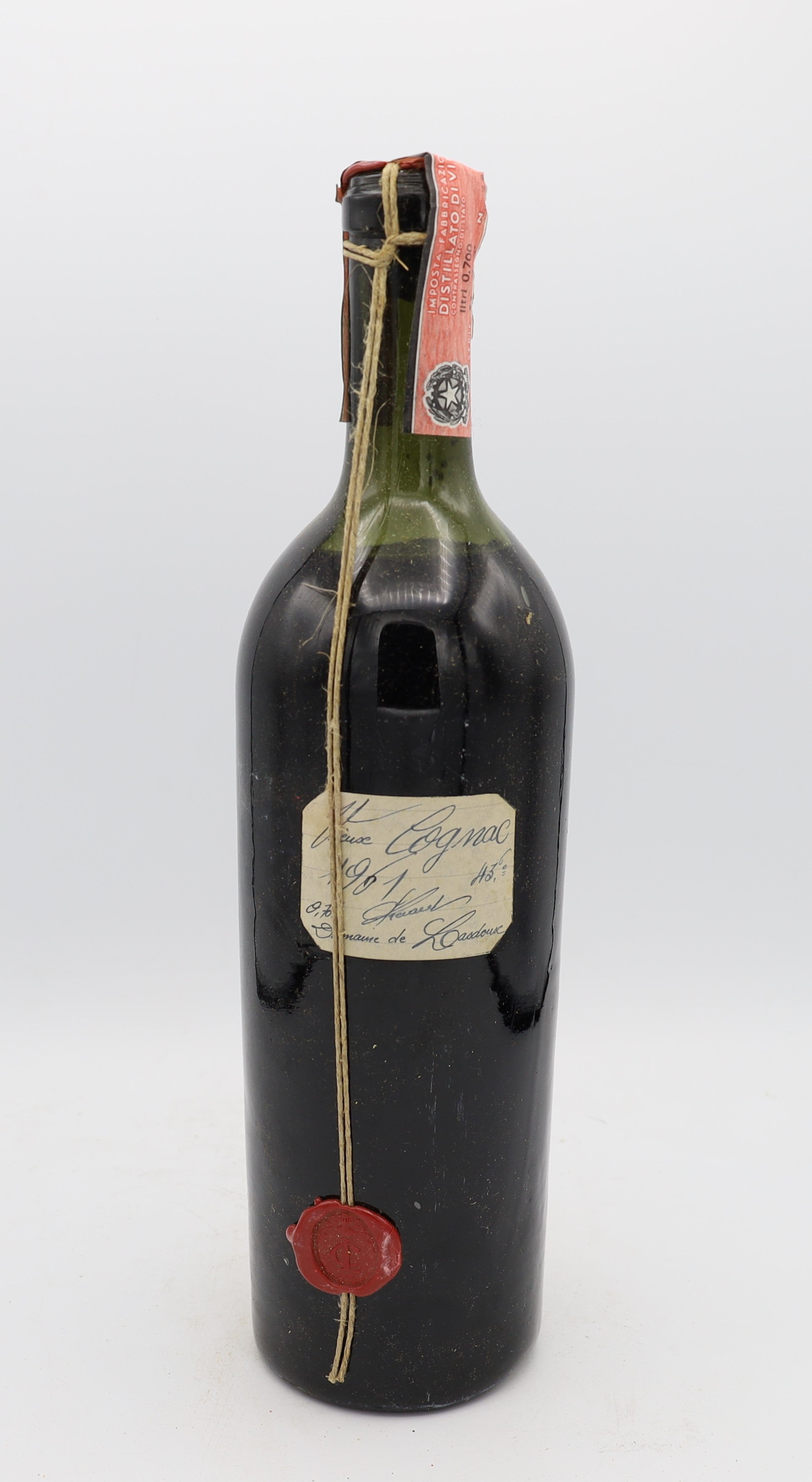 L’Héraud Vieux Cognac Vintage 1961 – rare French cognac with certificate, Reserved Treasures Club collectible edition for connoisseurs