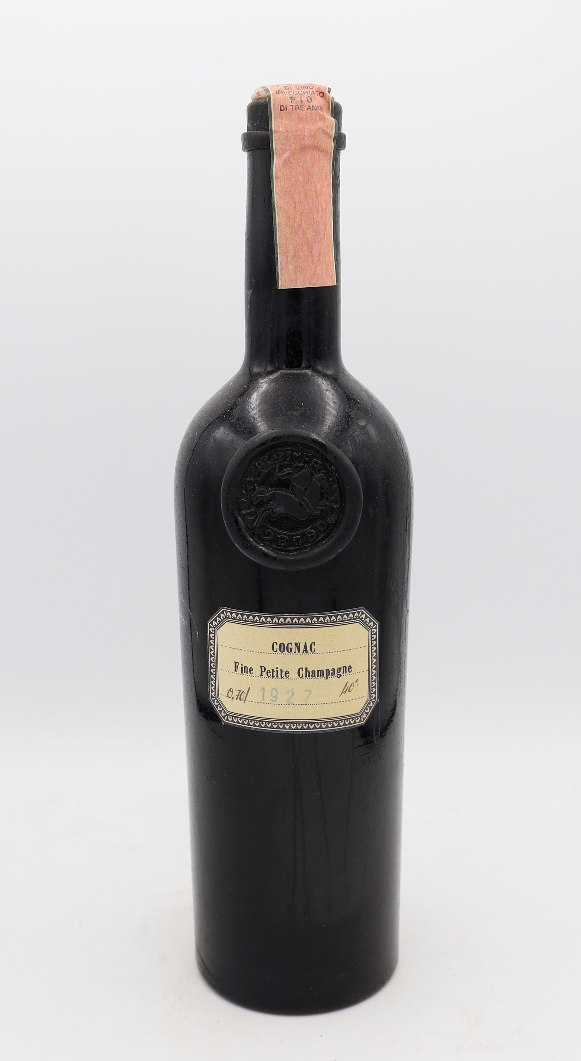 L’Héraud Fine Petite Champagne Cognac Vintage 1927 – rare French cognac, Reserved Treasures Club collectible bottle for connoisseurs