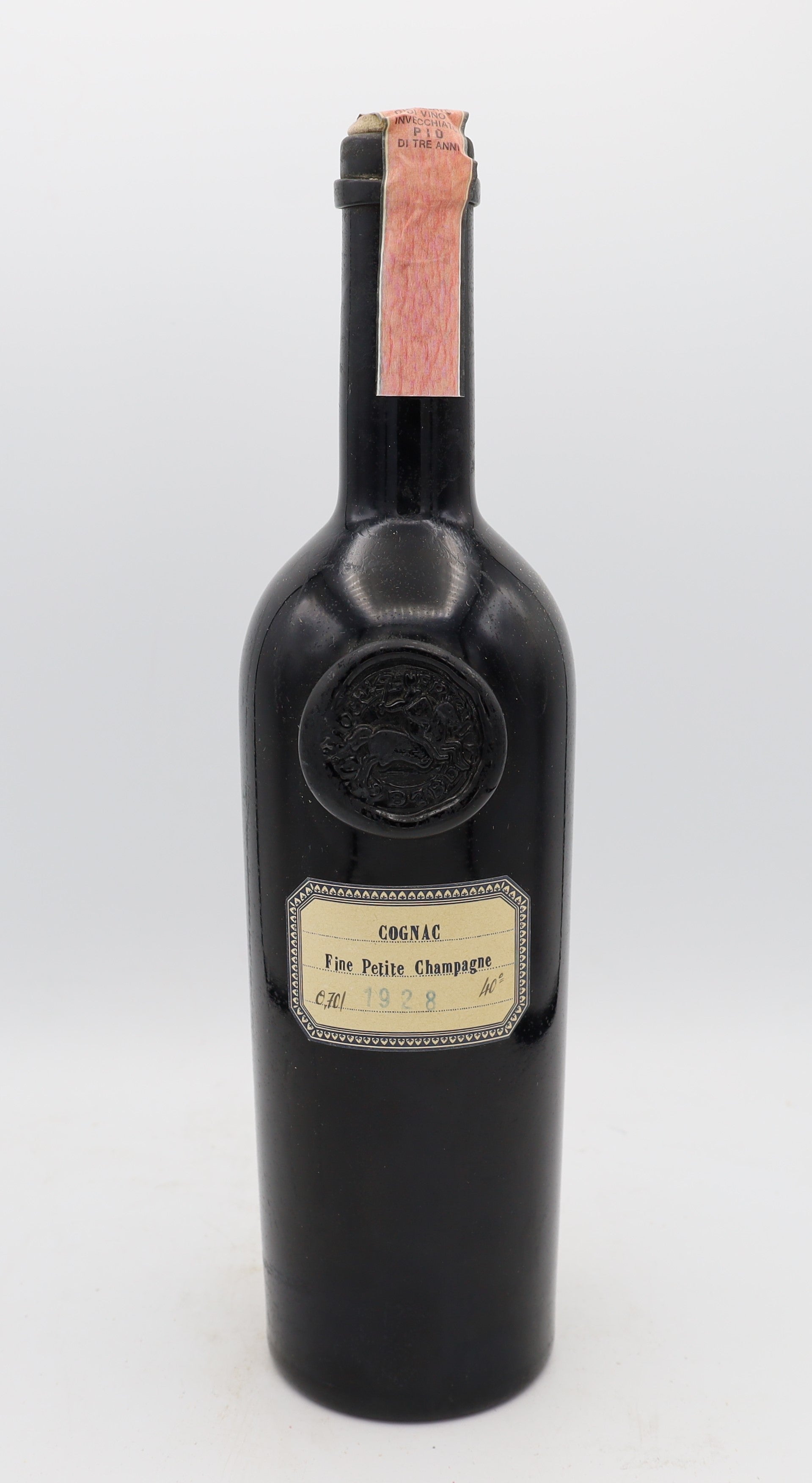 L’Héraud Fine Petite Champagne Cognac Vintage 1928 – rare French cognac, Reserved Treasures Club collectible bottle for connoisseurs