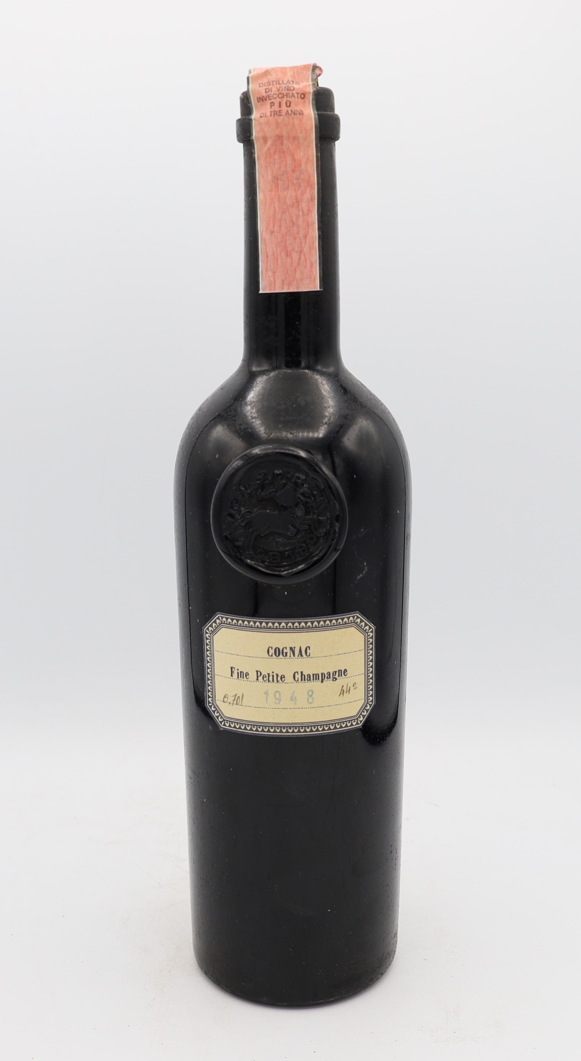 L’Héraud Fine Petite Champagne Cognac Vintage 1948 – rare French cognac, Reserved Treasures Club collectible bottle for connoisseurs