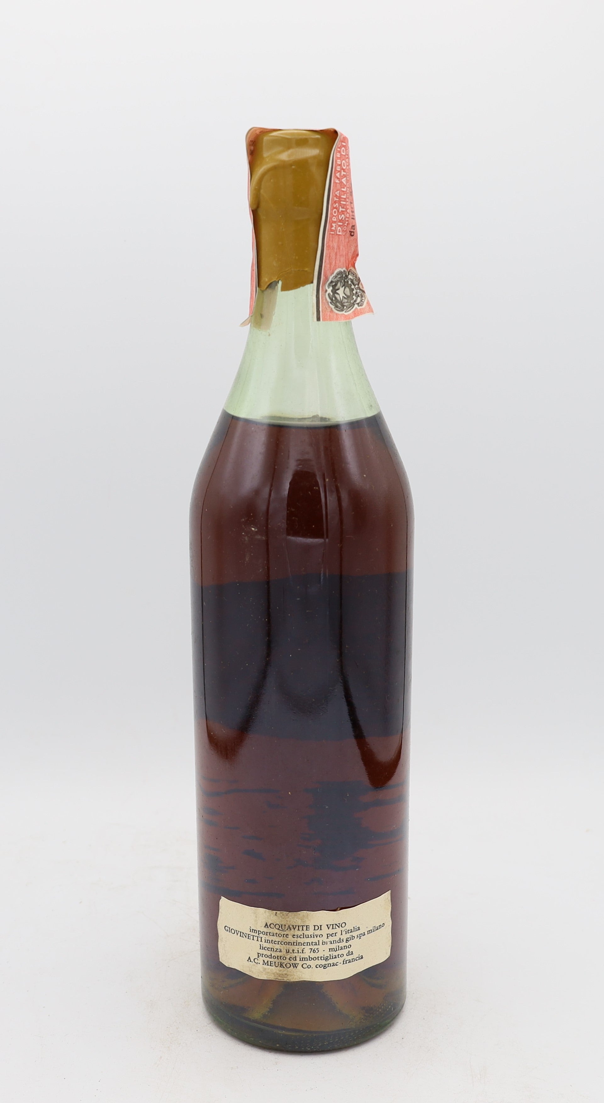 Meukow Rarissime Tres Vieux Cognac 1970's