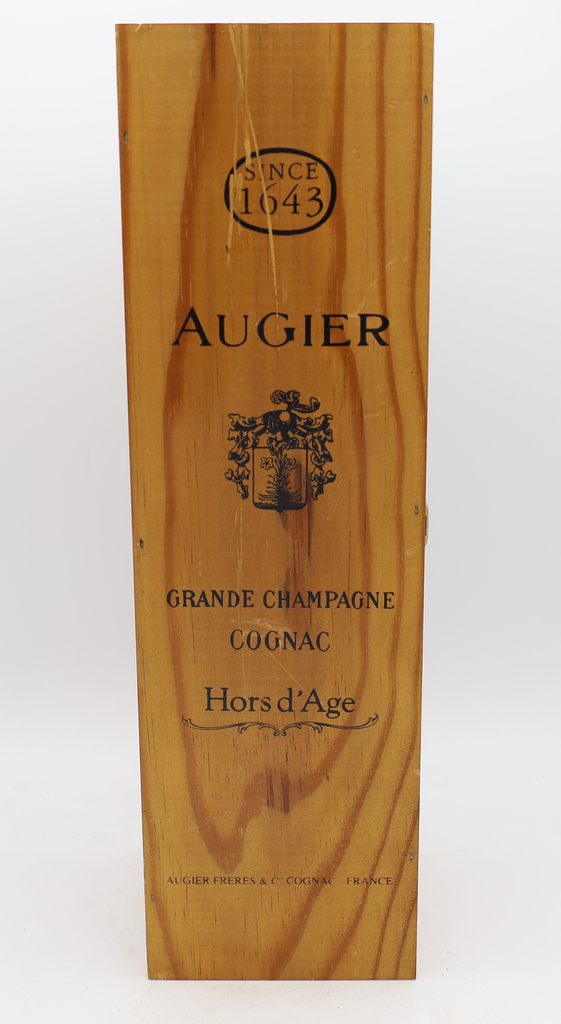 Augier Frères Grande Champagne Cognac Hors d’Âge – premium French cognac in luxury gift box, ideal for collectors and gifting