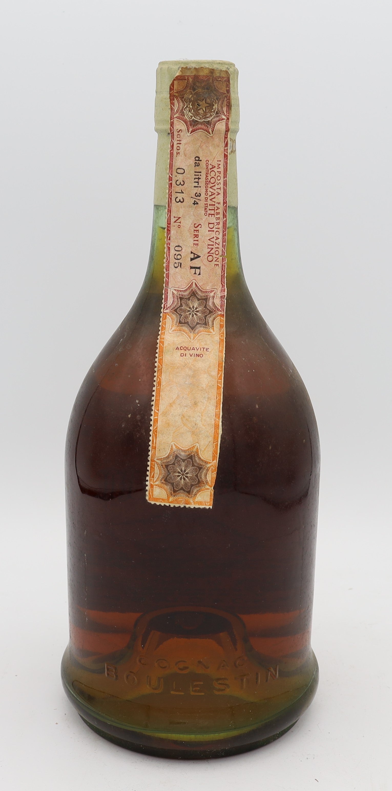 Boulestin VSOP Cognac – vintage-style label design featuring classic typography, showcasing an aged French cognac with rich amber color and smooth character.