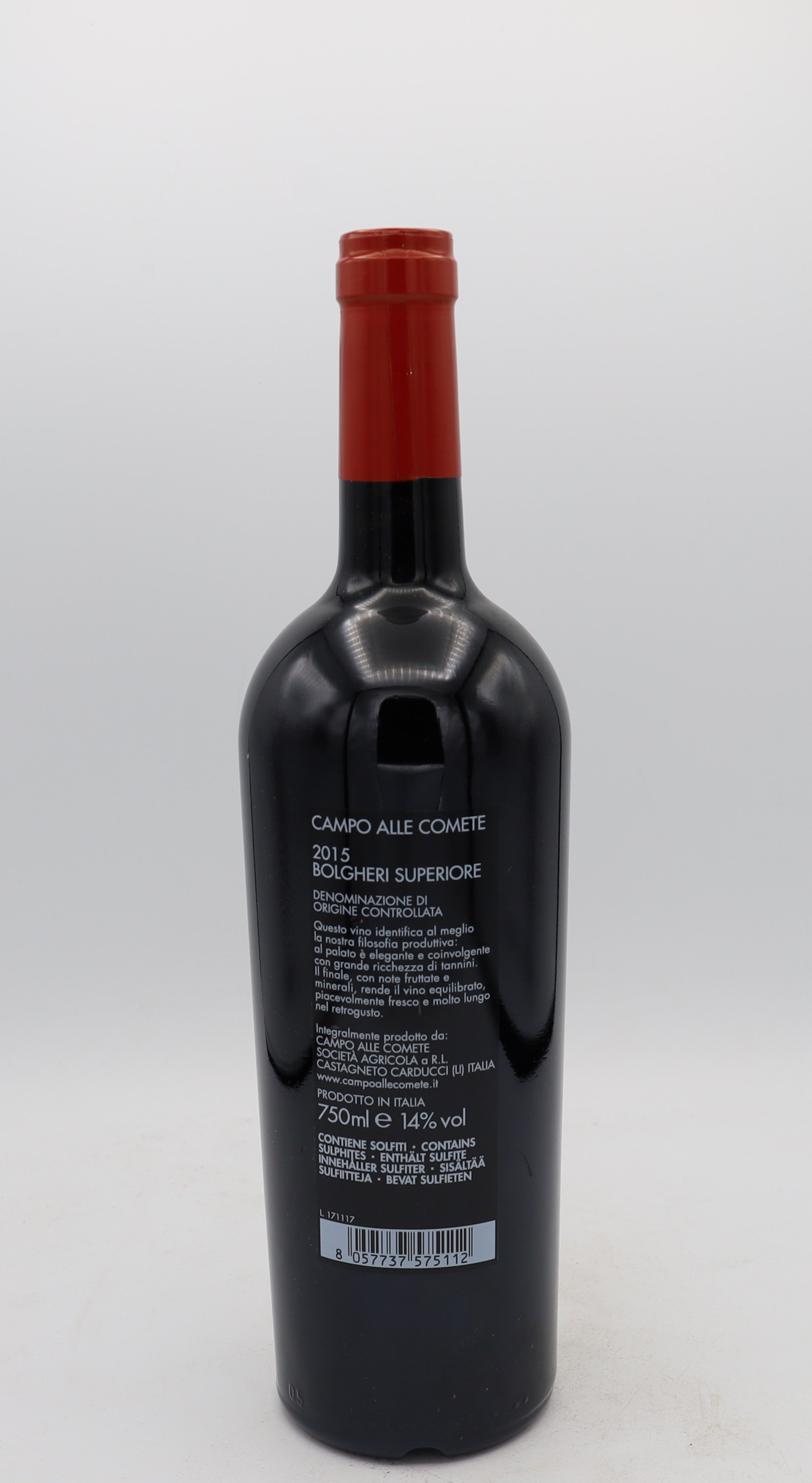 Campo Alle Comete Bolgeri 2015