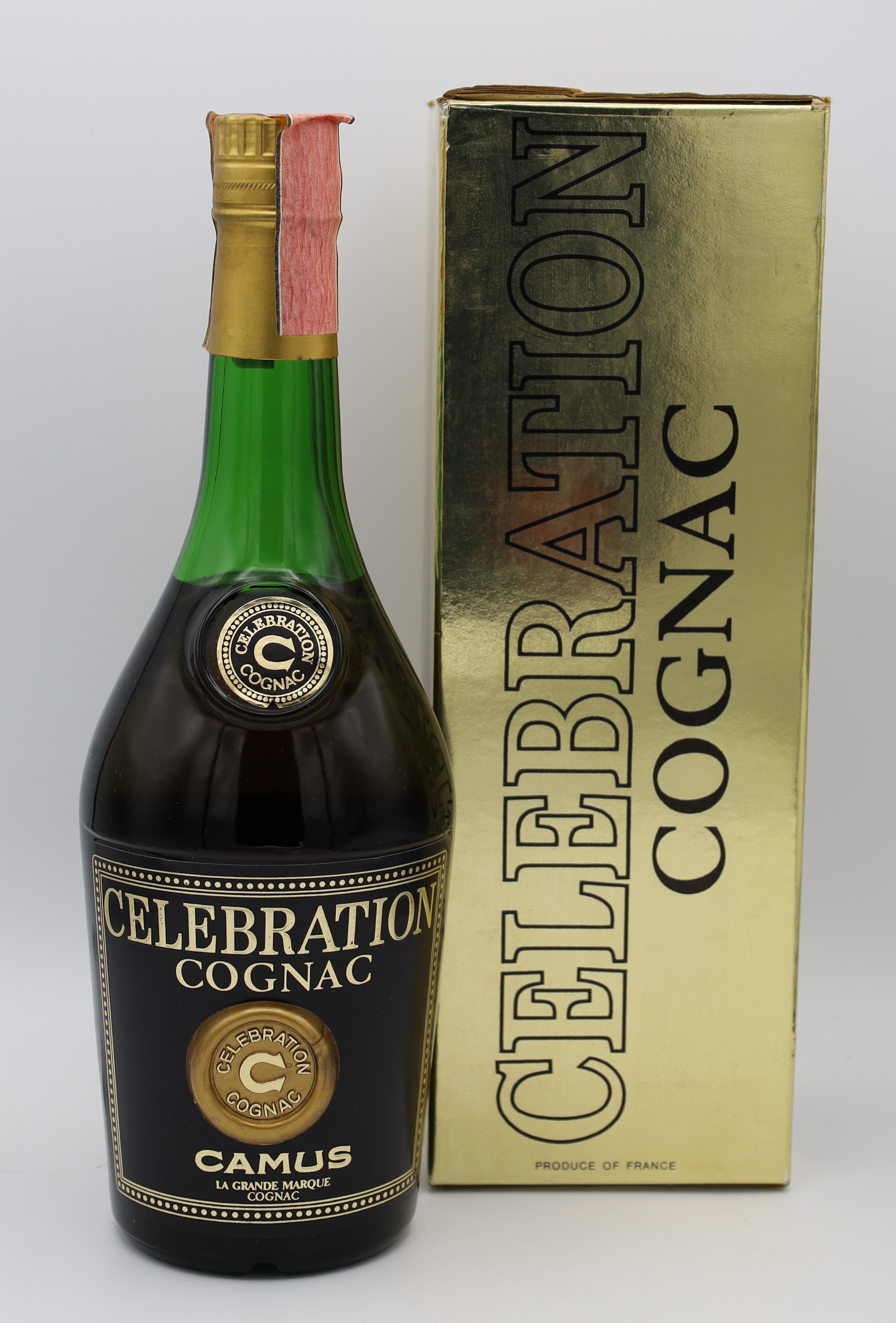 Camus Celebration La Grande Marque Cognac – premium French cognac with rich amber hue, complex aromas of vanilla, oak and dried fruit, crafted by Maison Camus.