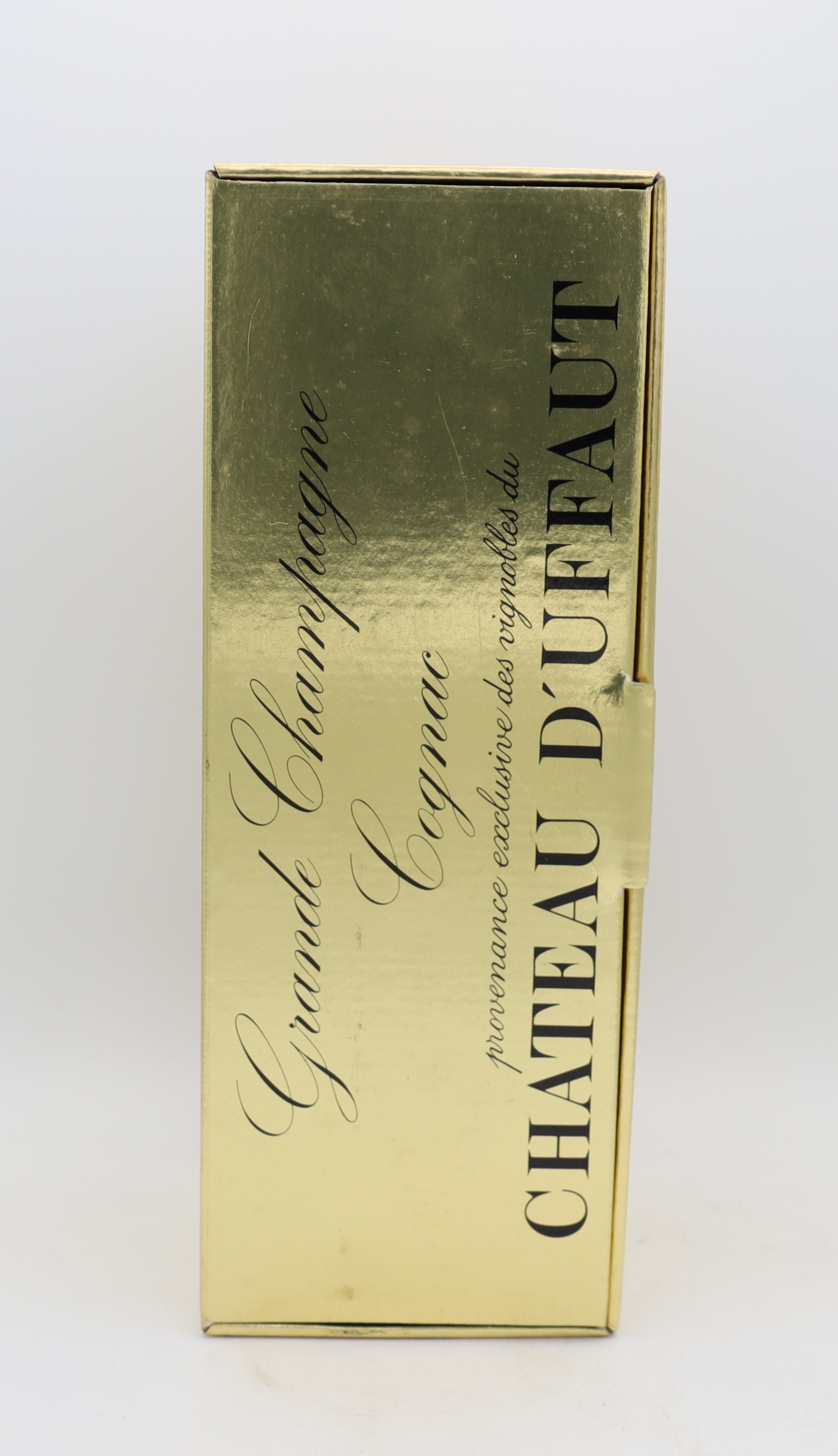 Château D'Uffaut Grande Champagne Cognac Vintage 1985 – rare aged brandy with rich, smooth flavors, crafted from Fine Champagne eaux-de-vie, ideal for collectors and connoisseurs.