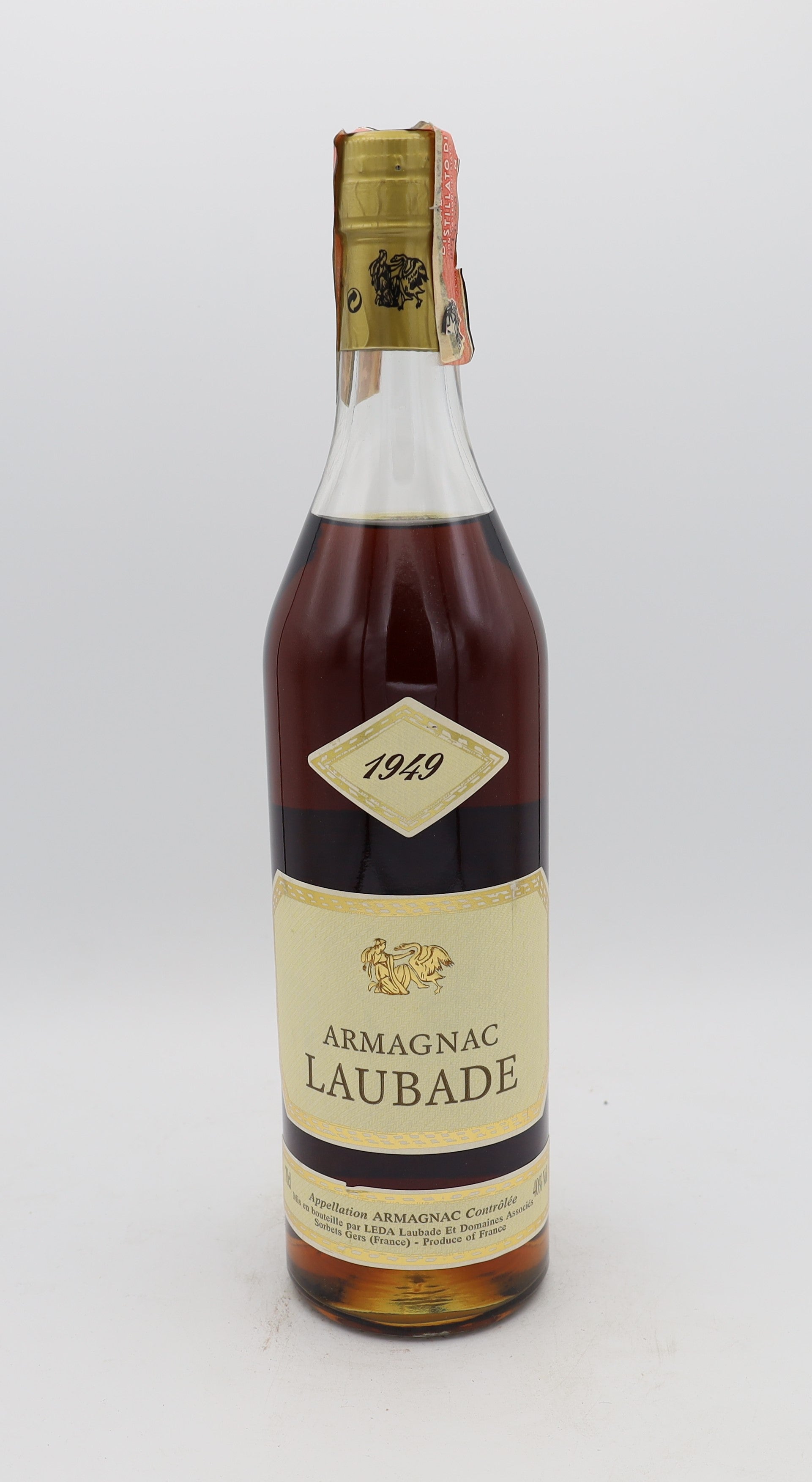 Chateau de Laubade Bas Armagnac Vintage 1949