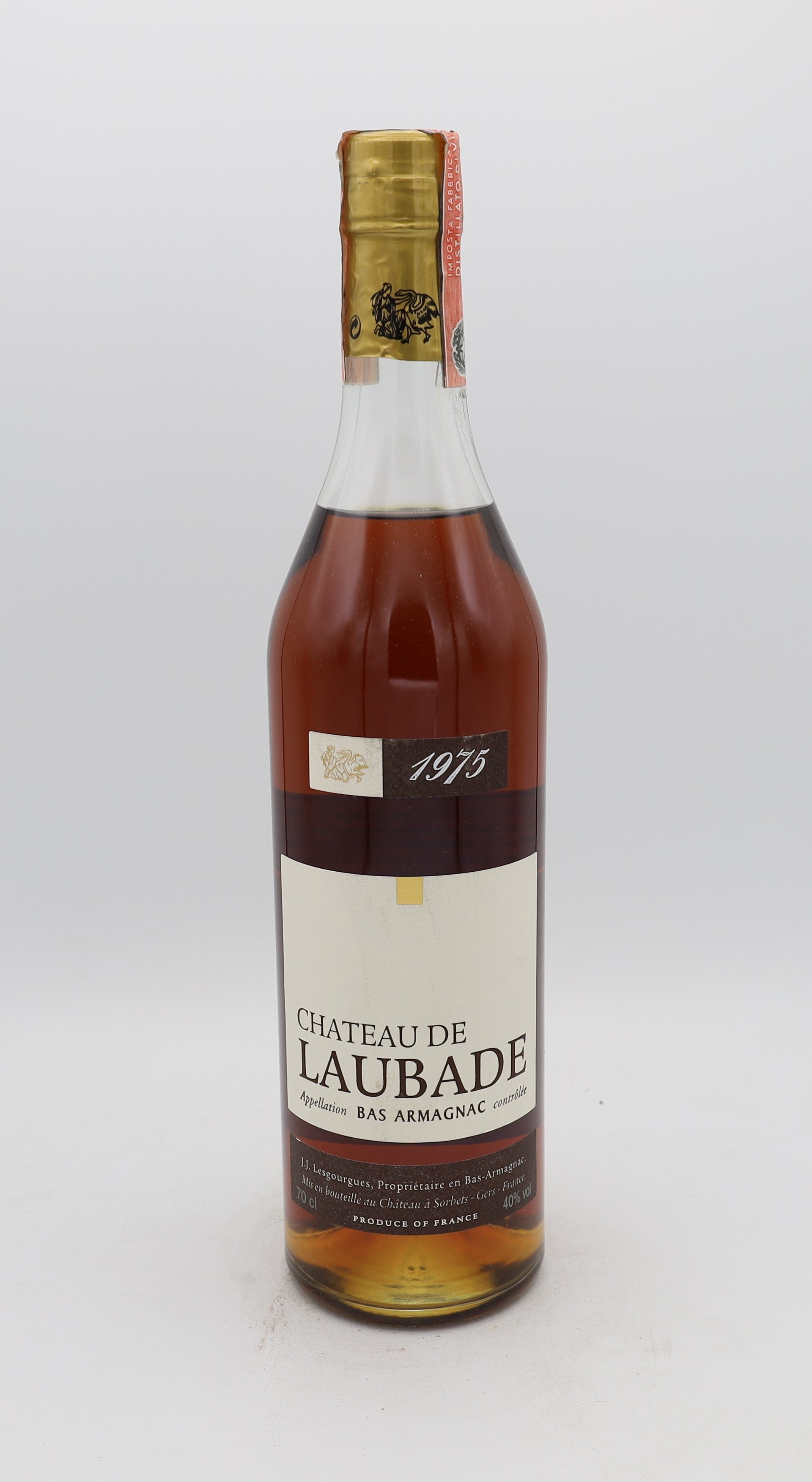 Chateau de Laubade Bas Armagnac Vintage 1975