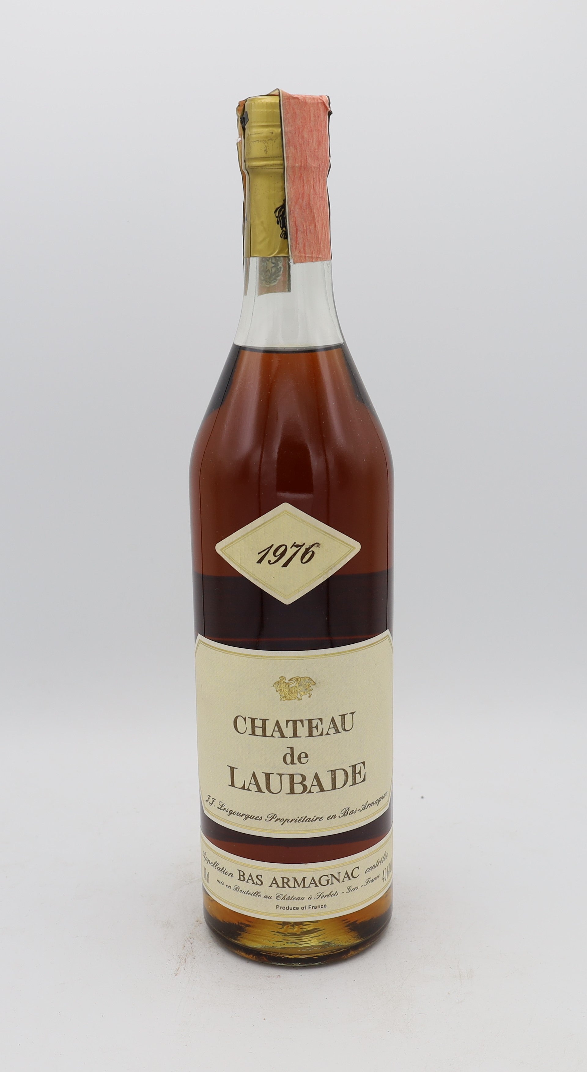 Chateau de Laubade Bas Armagnac Vintage 1976