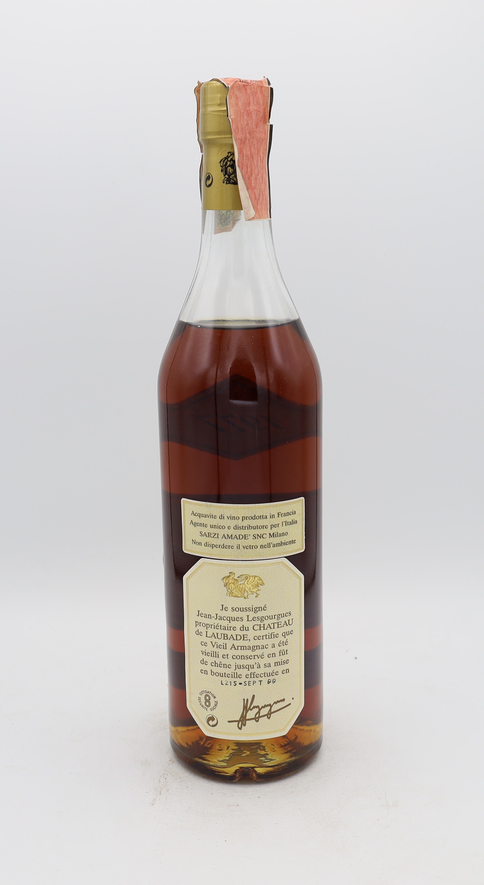 Chateau de Laubade Bas Armagnac Vintage 1977