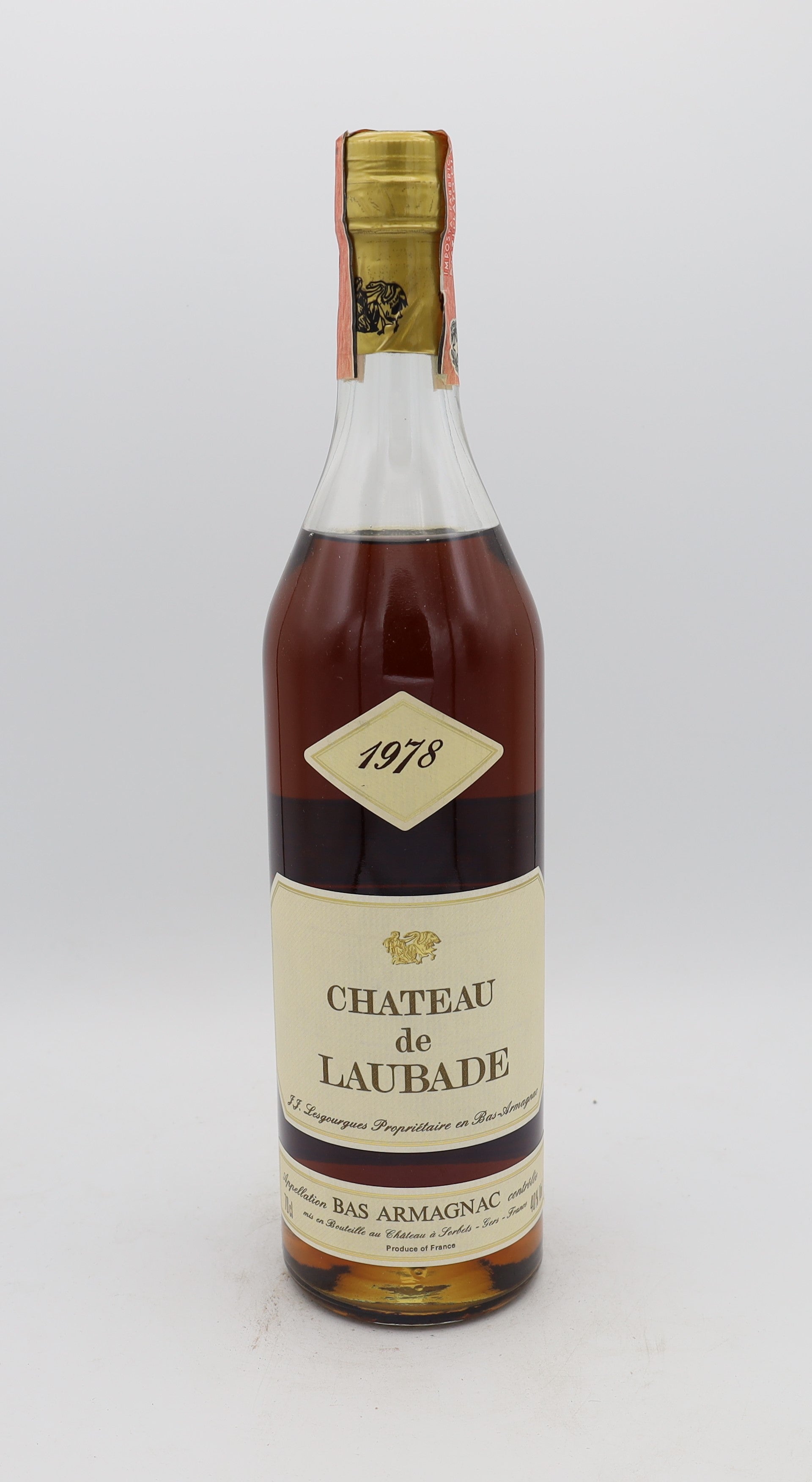 Chateau de Laubade Bas Armagnac Vintage 1978