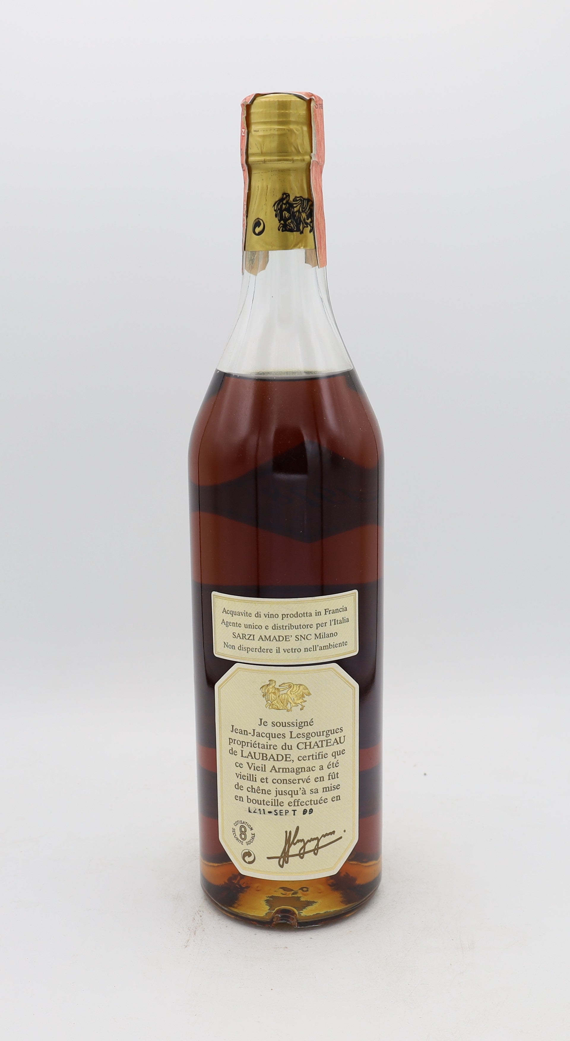 Chateau de Laubade Bas Armagnac Vintage 1978