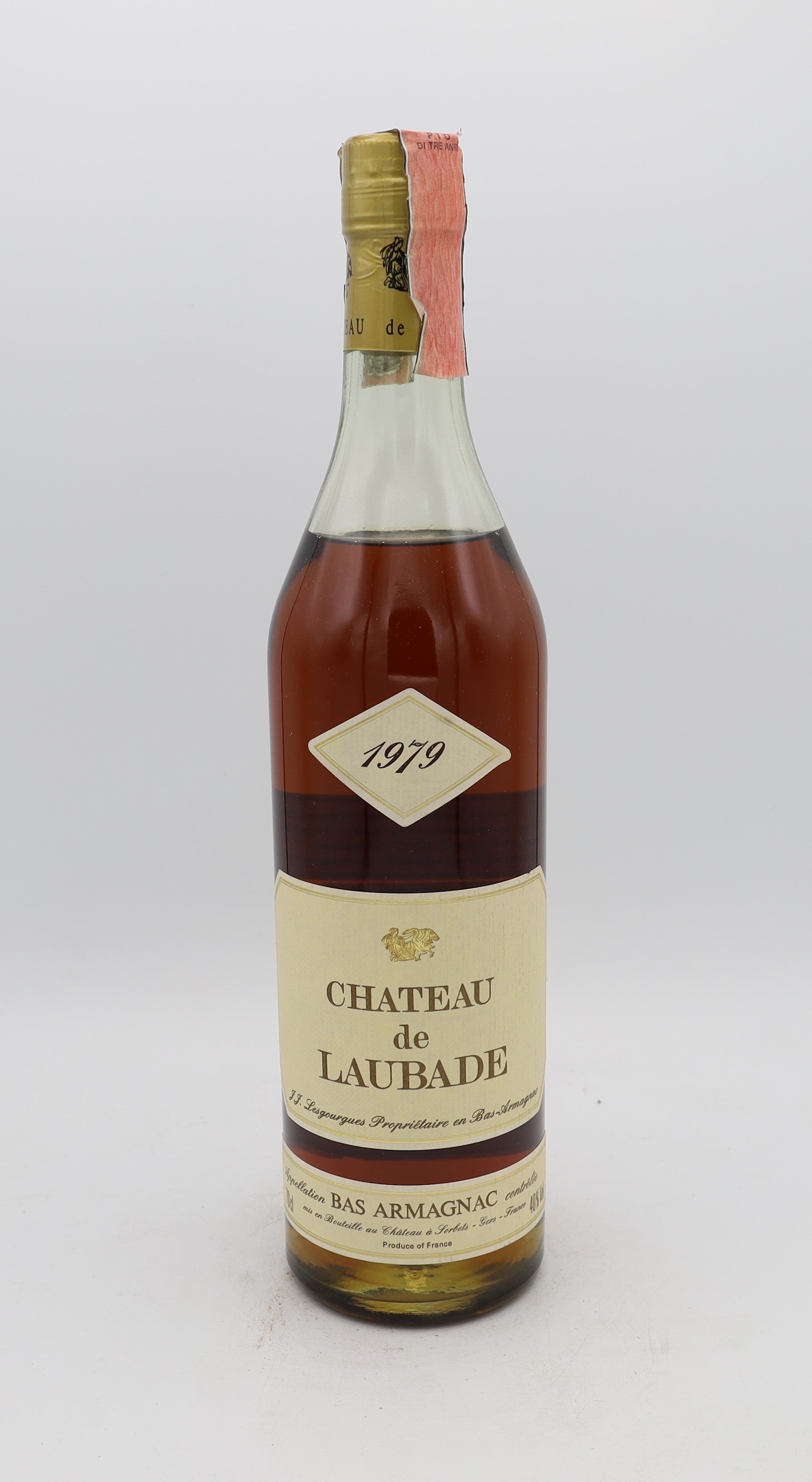 Chateau de Laubade Bas Armagnac Vintage 1979