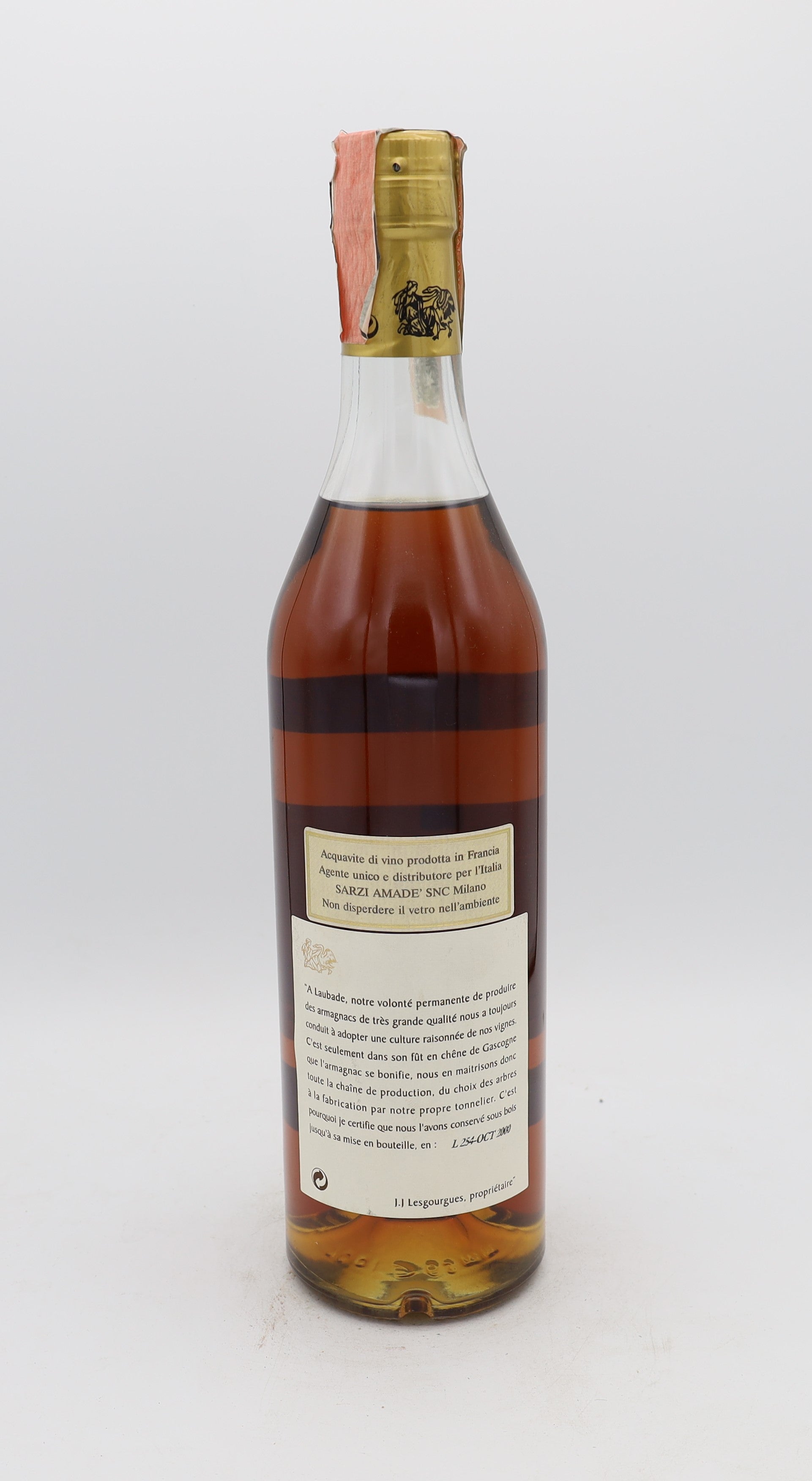Chateau de Laubade Bas Armagnac Vintage 1980