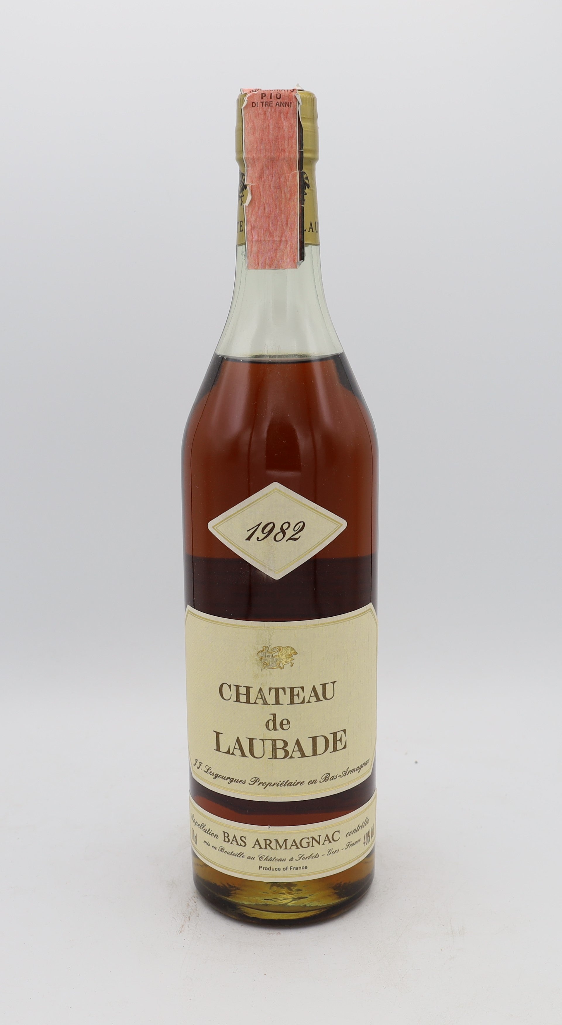 Chateau de Laubade Bas Armagnac Vintage 1982