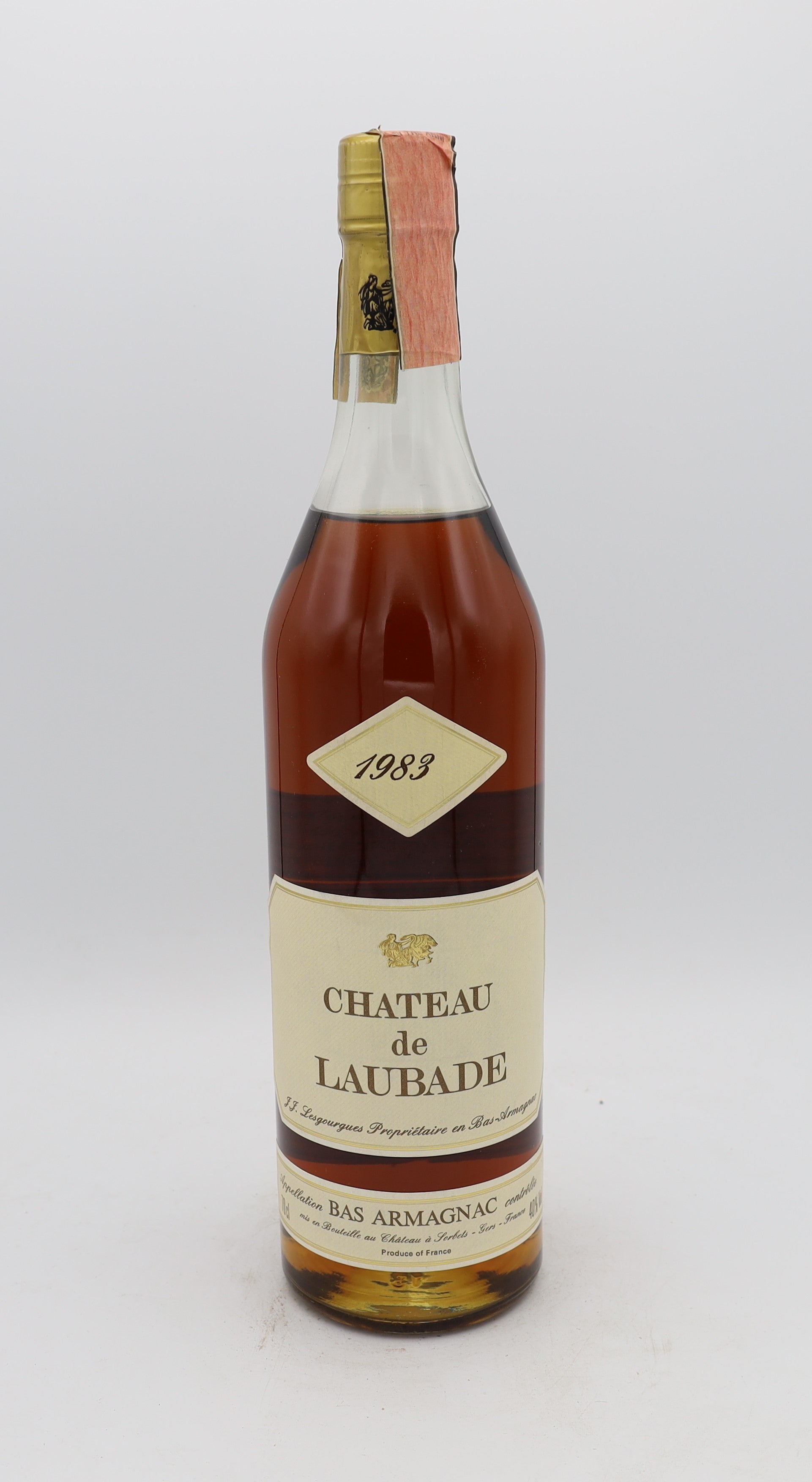 Chateau de Laubade Bas Armagnac Vintage 1983