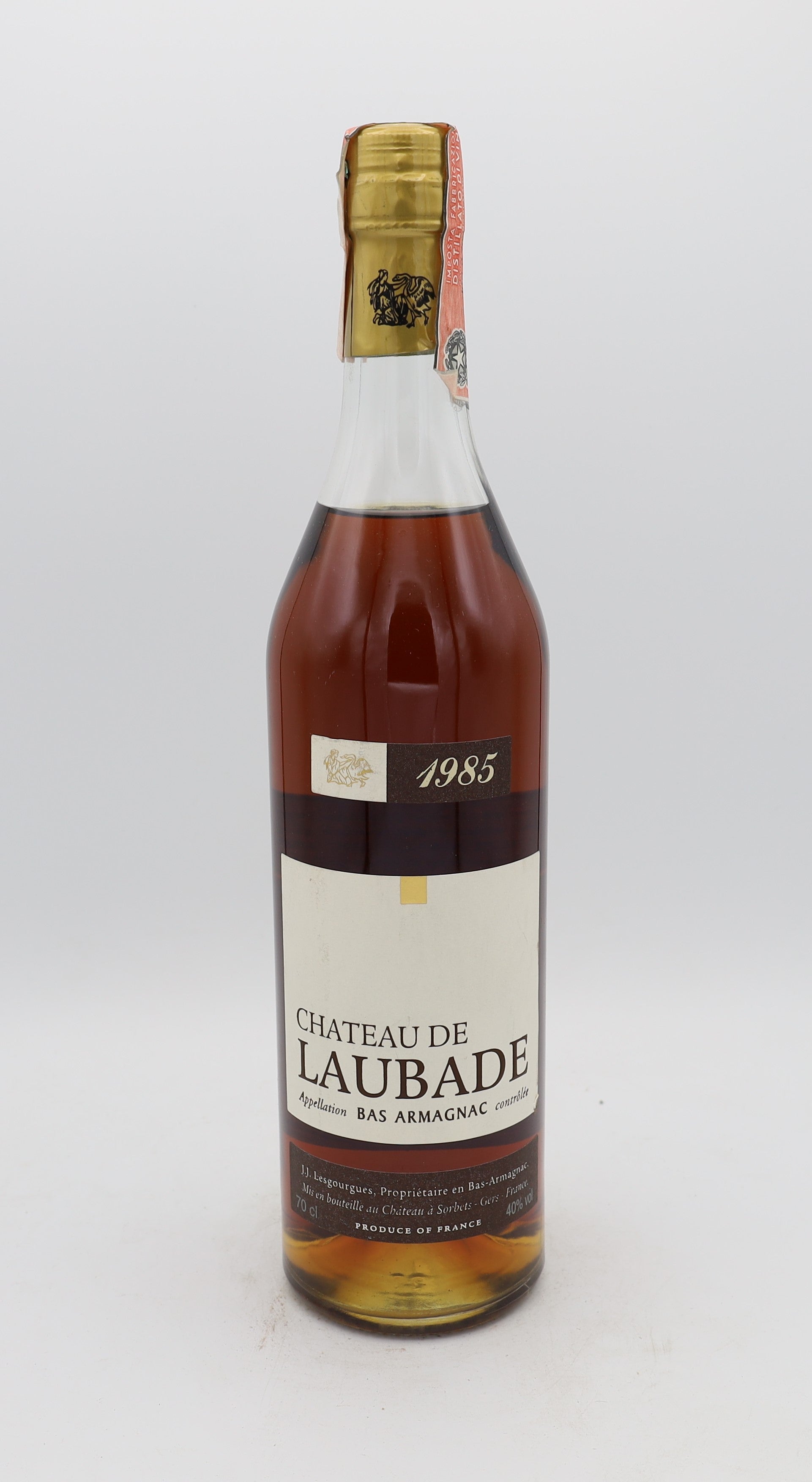 Chateau de Laubade Bas Armagnac Vintage 1985