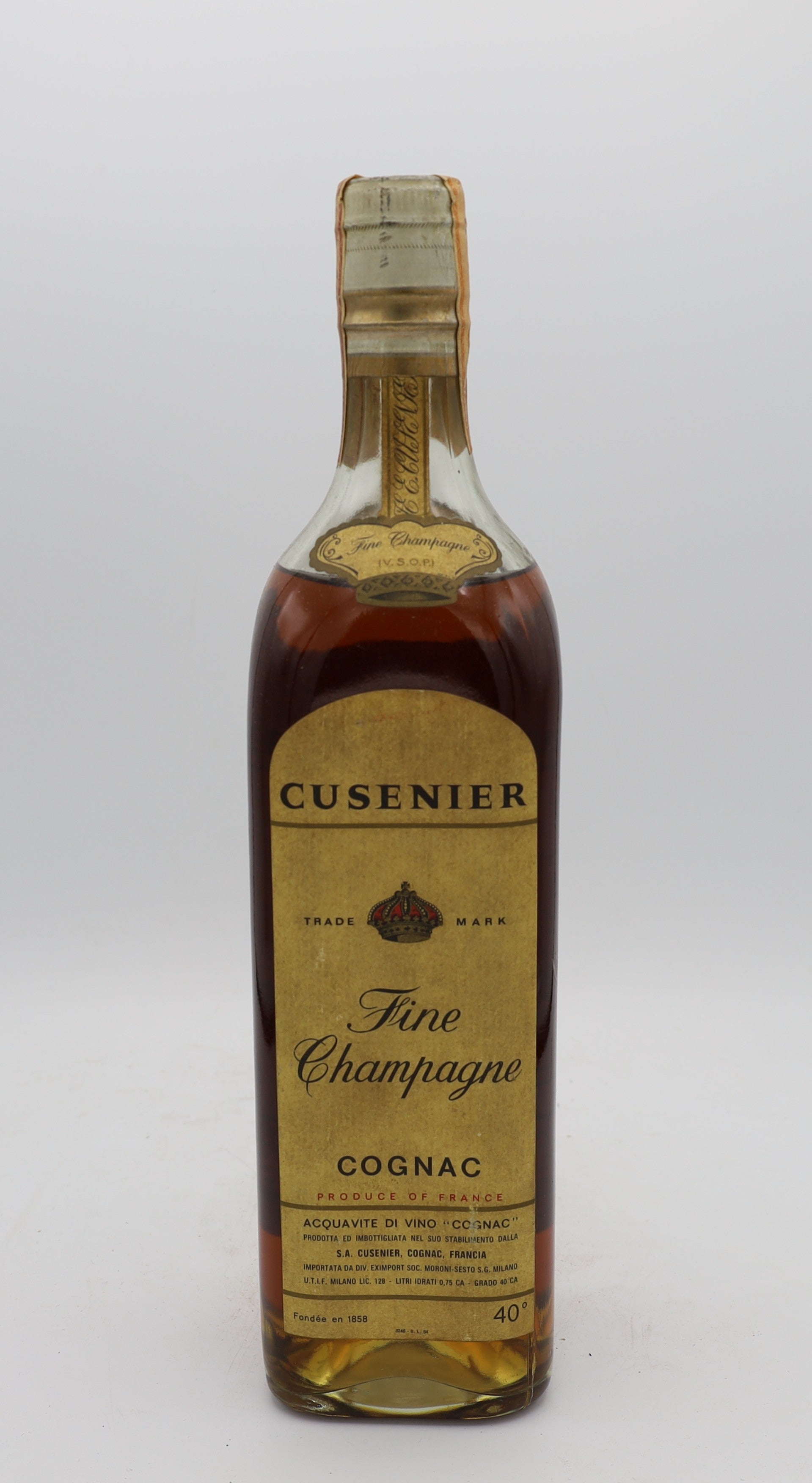 Cusenier VSOP Cognac 1960's