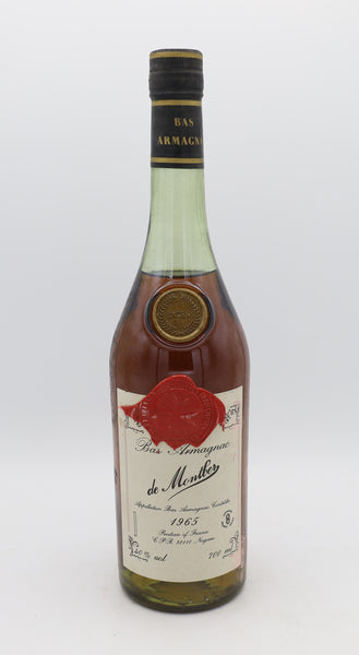 De Montber Bas Armagnac Vintage 1965: Aged to Perfection