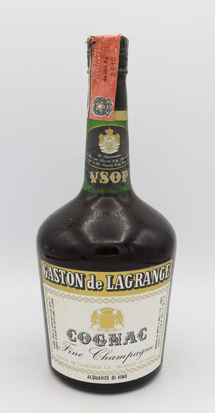 Gaston de la Grange Cognac 1970's with Rich Flavor Notes