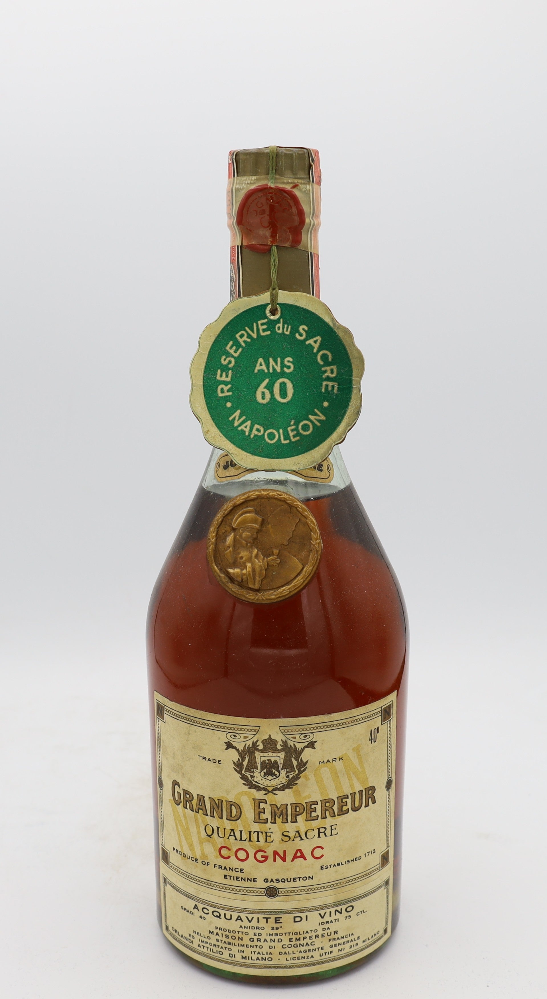 Grand Empereur Cognac Jour du Sacre 60yo