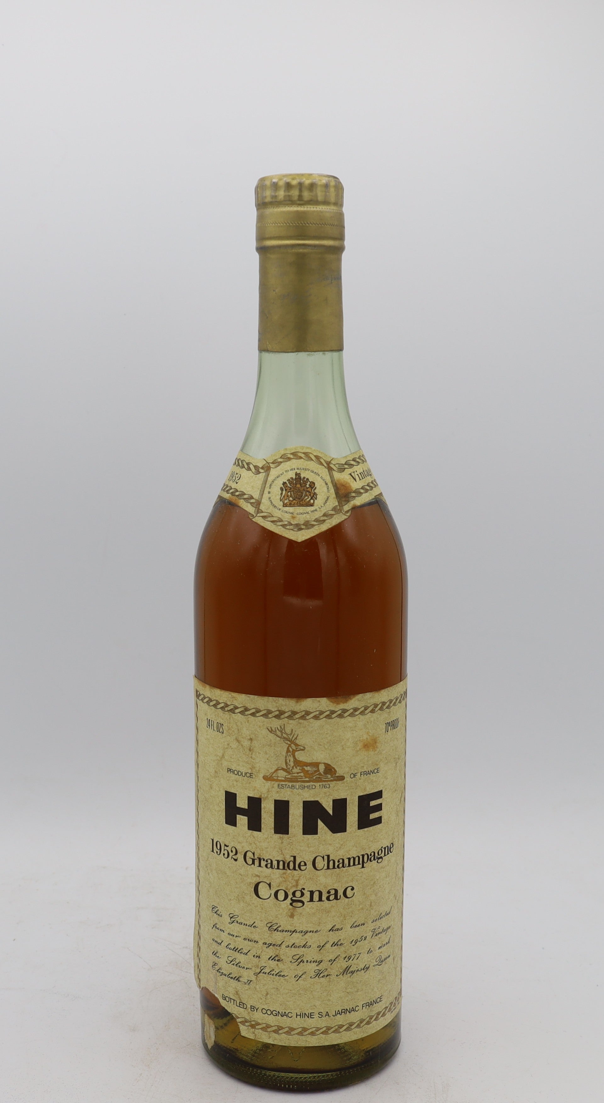 Hine Cognac Grande Champagne Vintage 1952