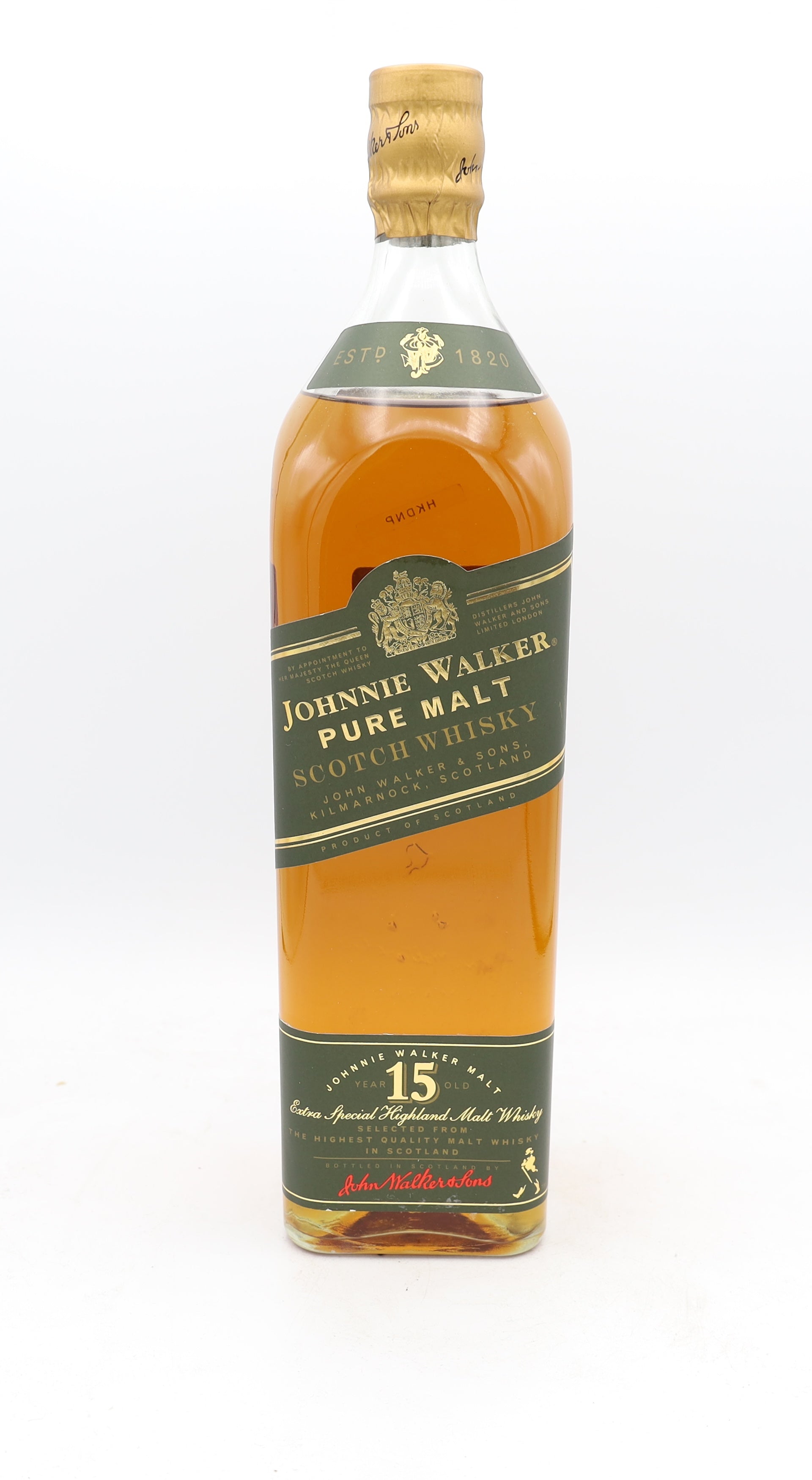 Johnnie Walker 15yo Green Label 1990's