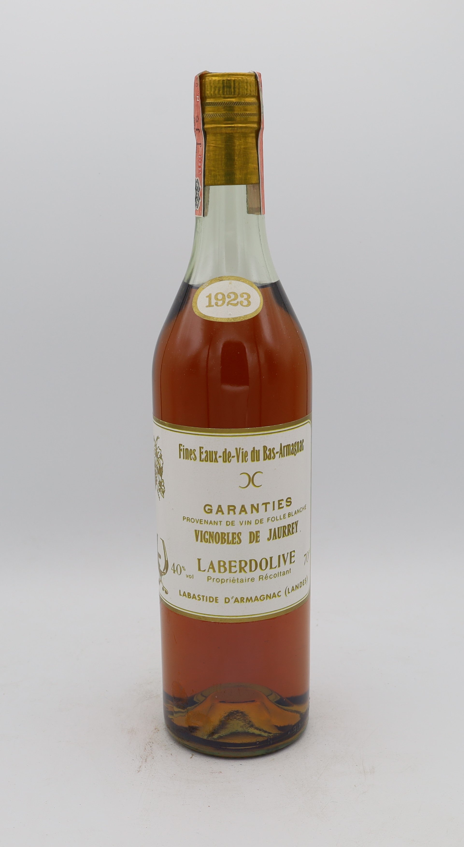 Laberdolive Bas Armagnac Vintage 1923