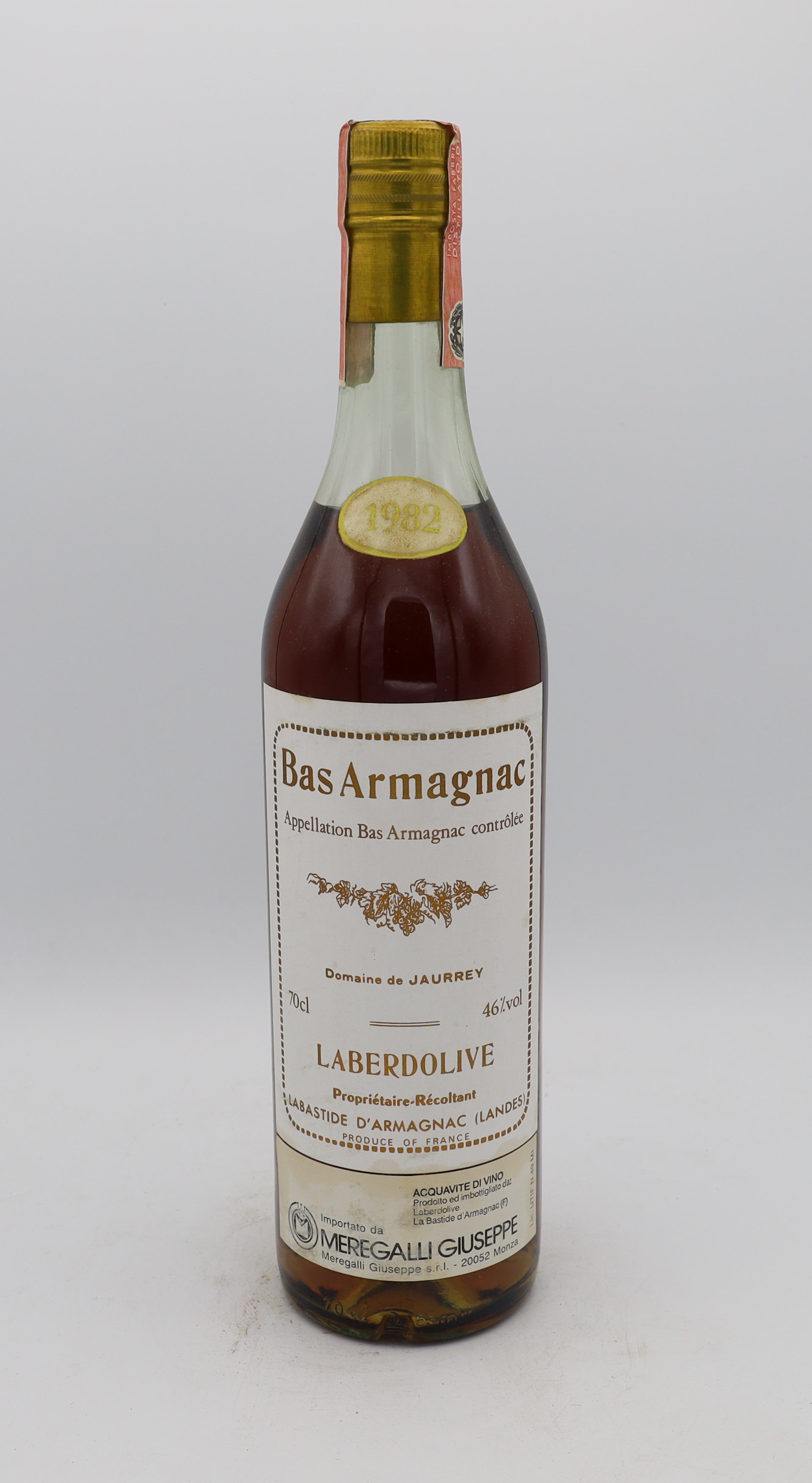 Laberdolive Bas Armagnac Vintage 1982