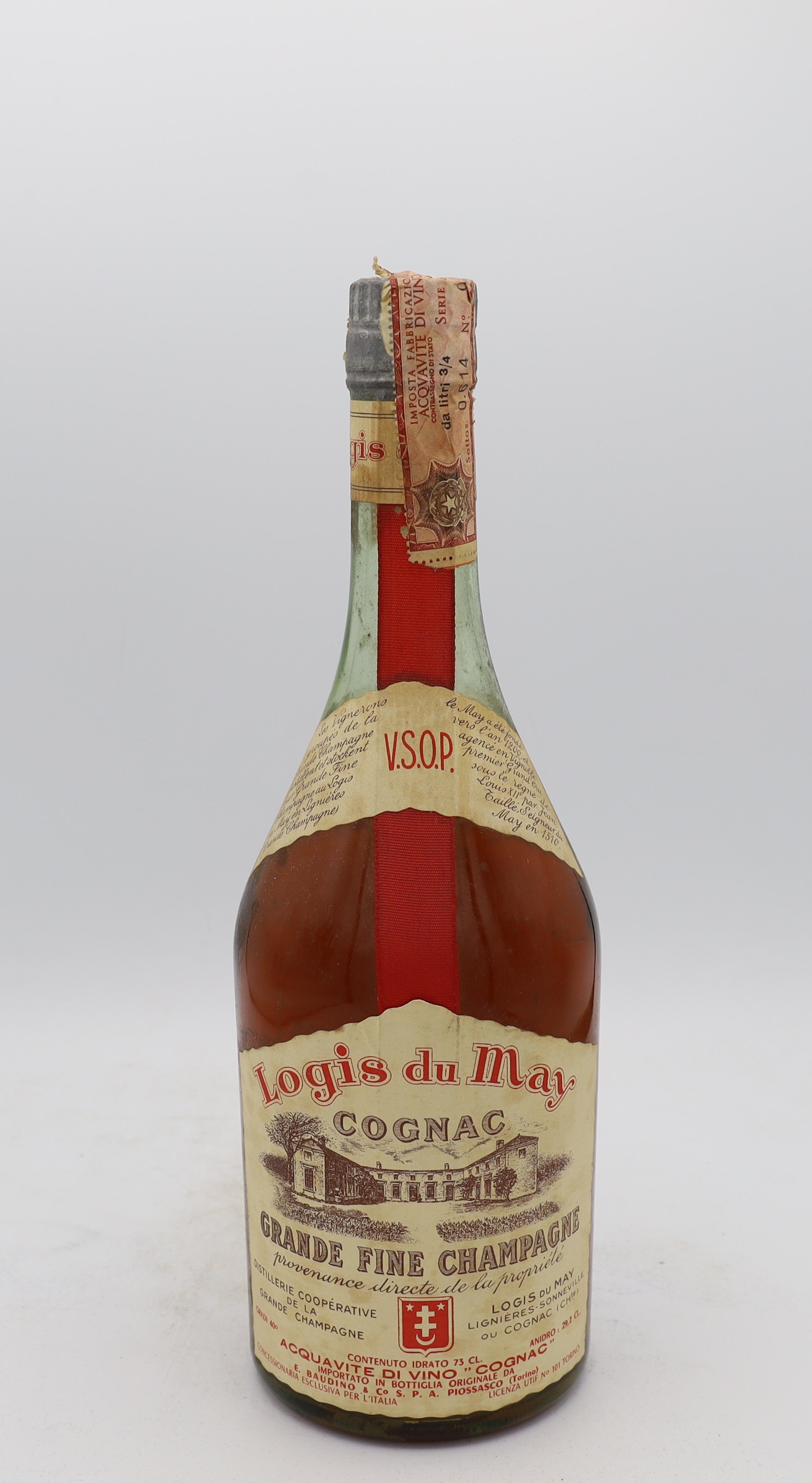 Logis du May VSOP Cognac Vintage 1965