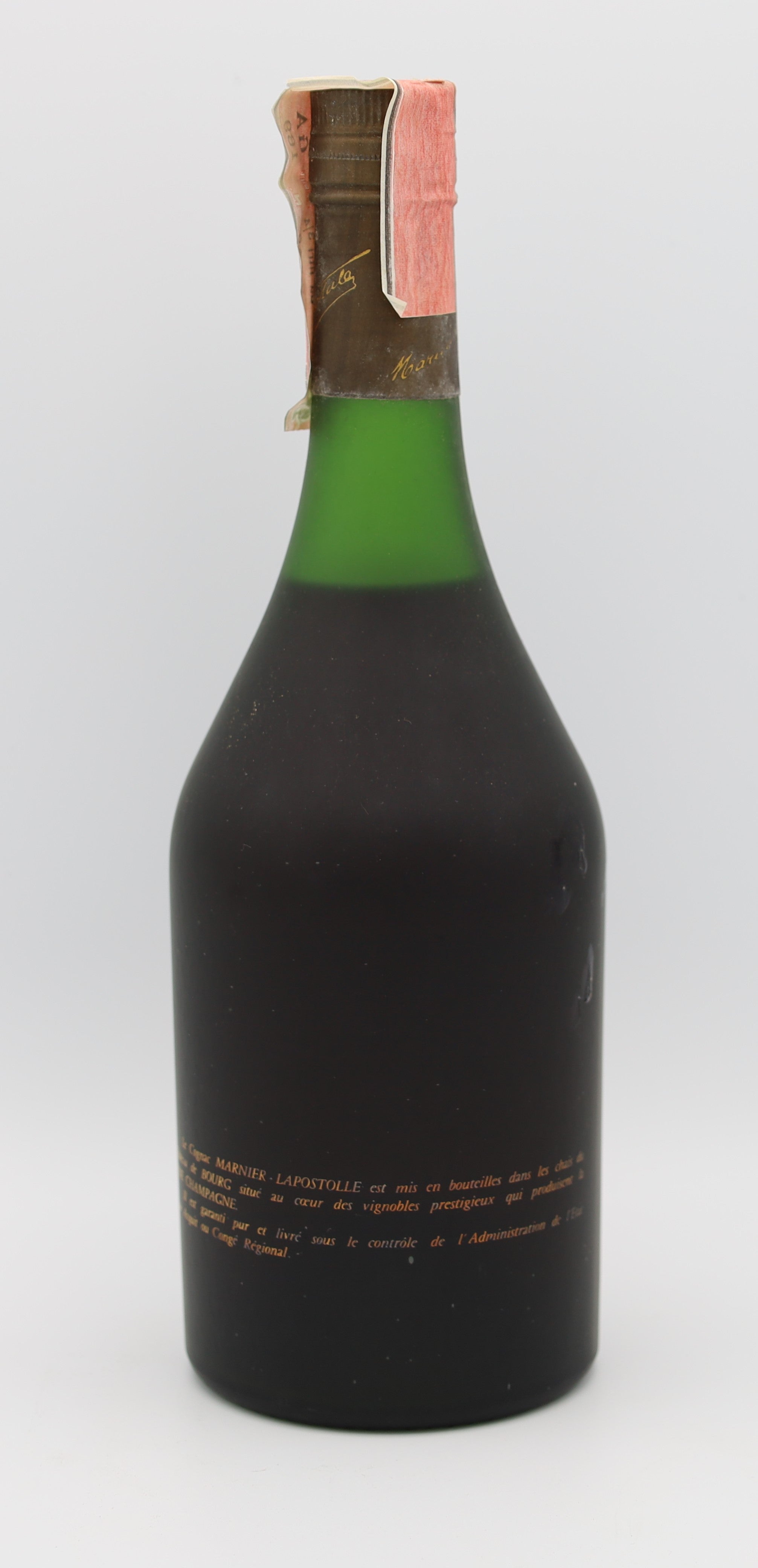 Marnier Lapostolle VSOP Cognac 1970s – premium French brandy with rich amber color, smooth and refined flavors, ideal for collectors and connoisseurs.