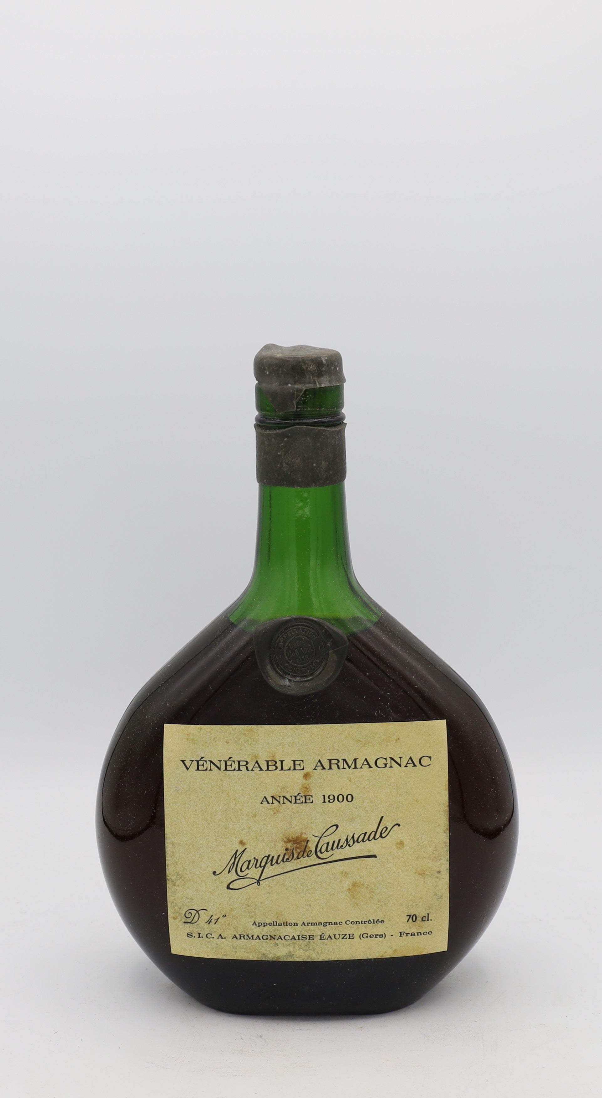 Marquis de Caussade Vénérable Armagnac Vintage 1900