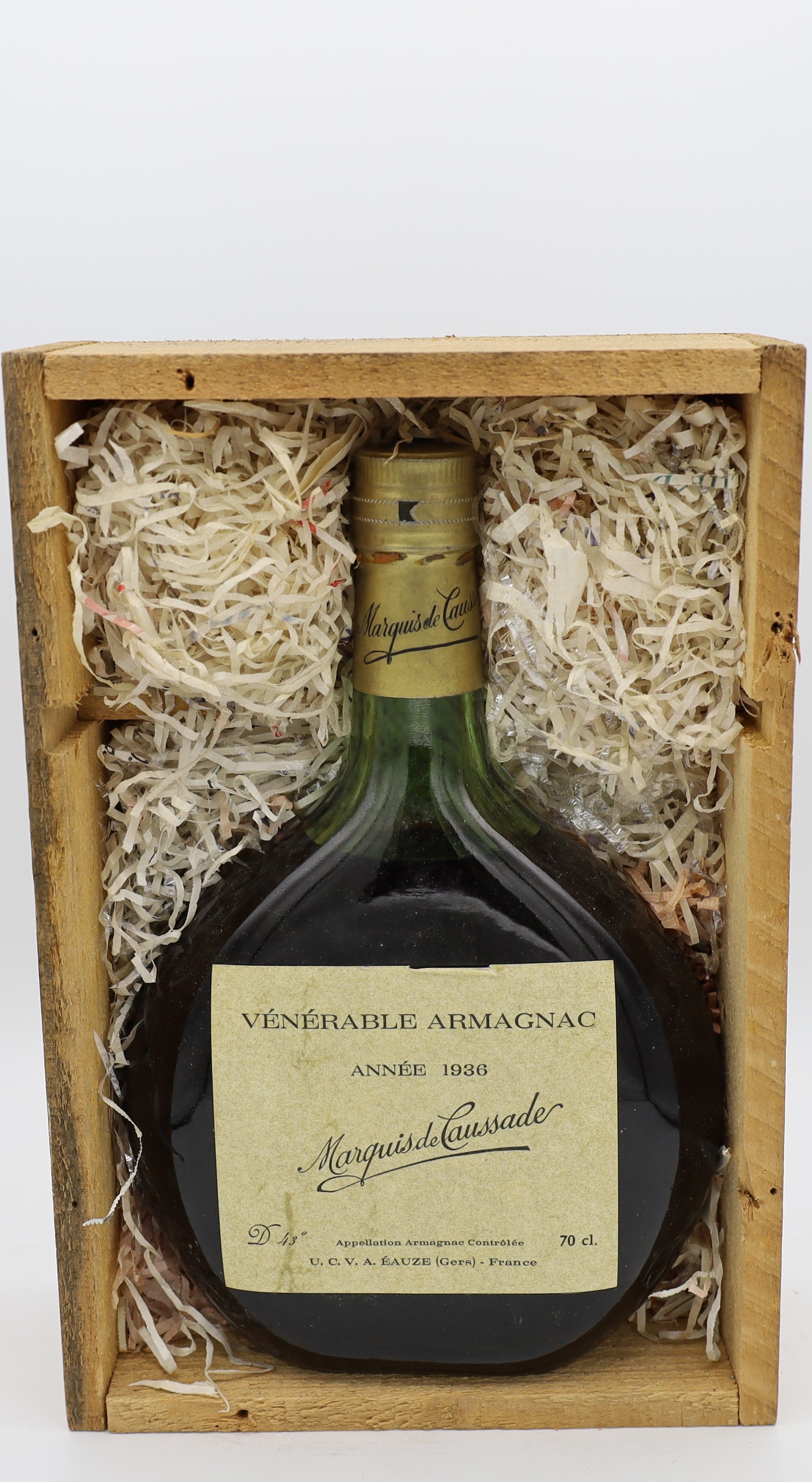 Marquis de Caussade Vénérable Armagnac Vintage 1936
