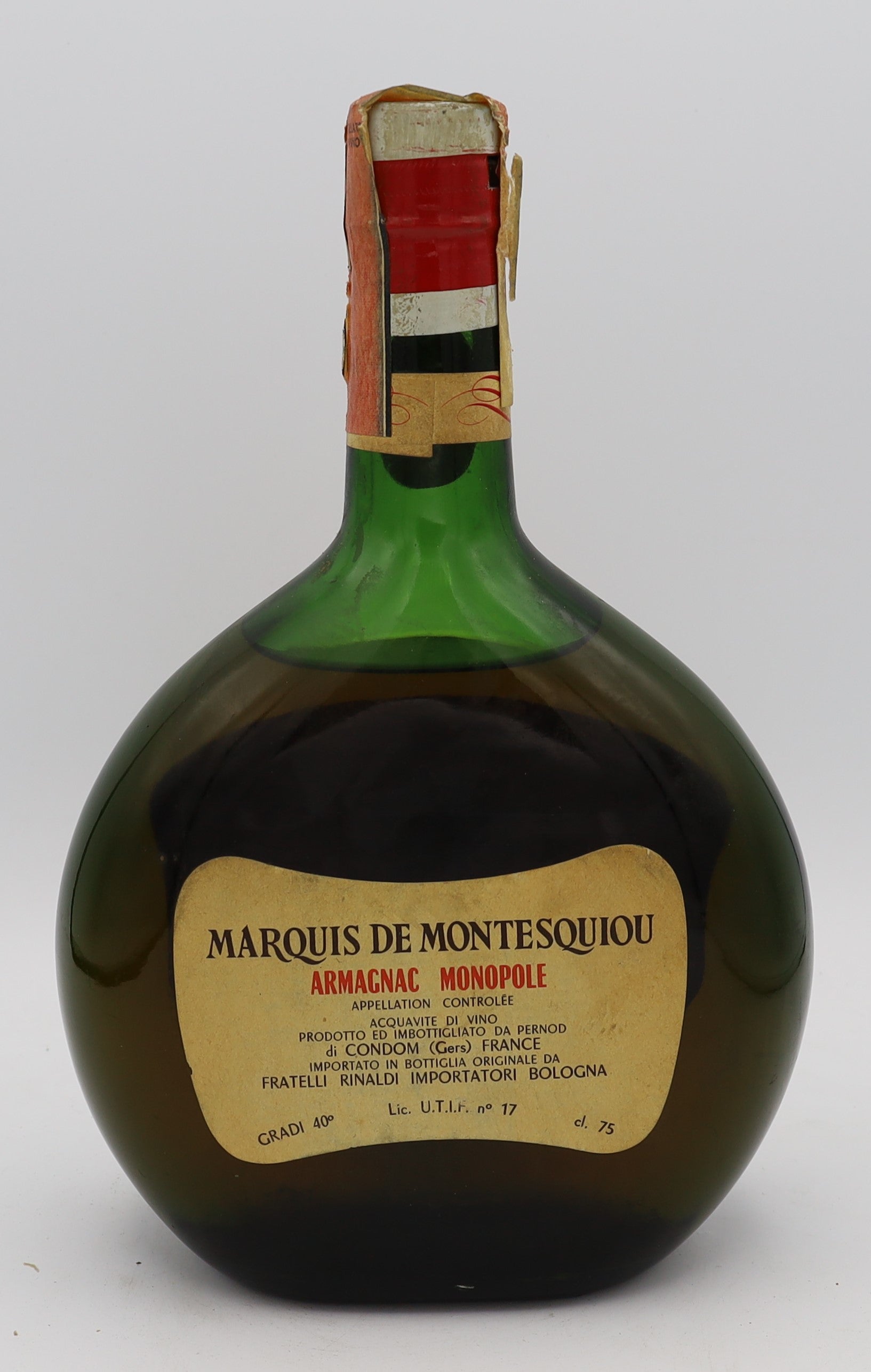 Marquis de Montesquiou Armagnac 1960's Vintage Elegance - Reserved