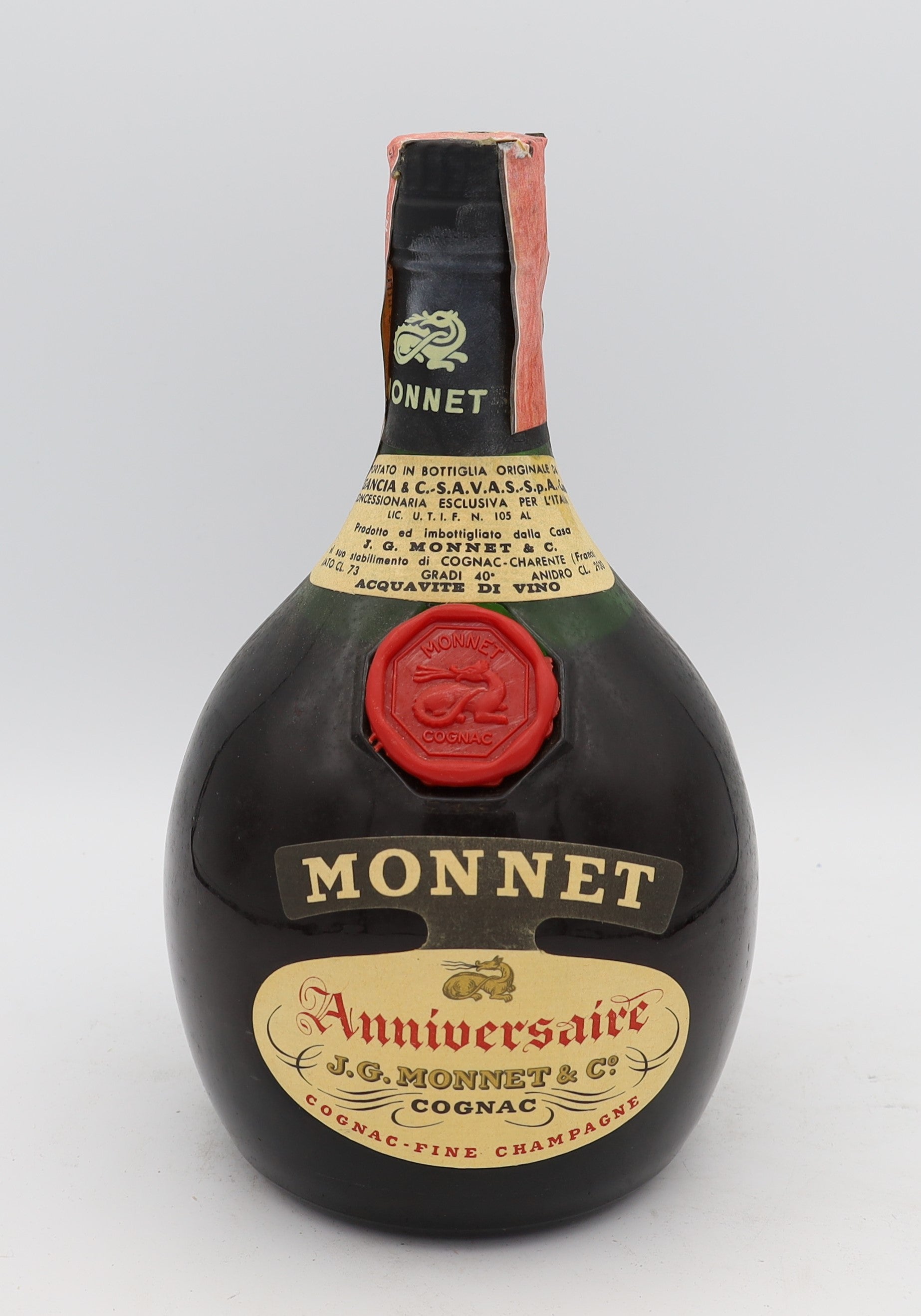 Monnet Cognac Vintage 1960's – Timeless French Craftsmanship