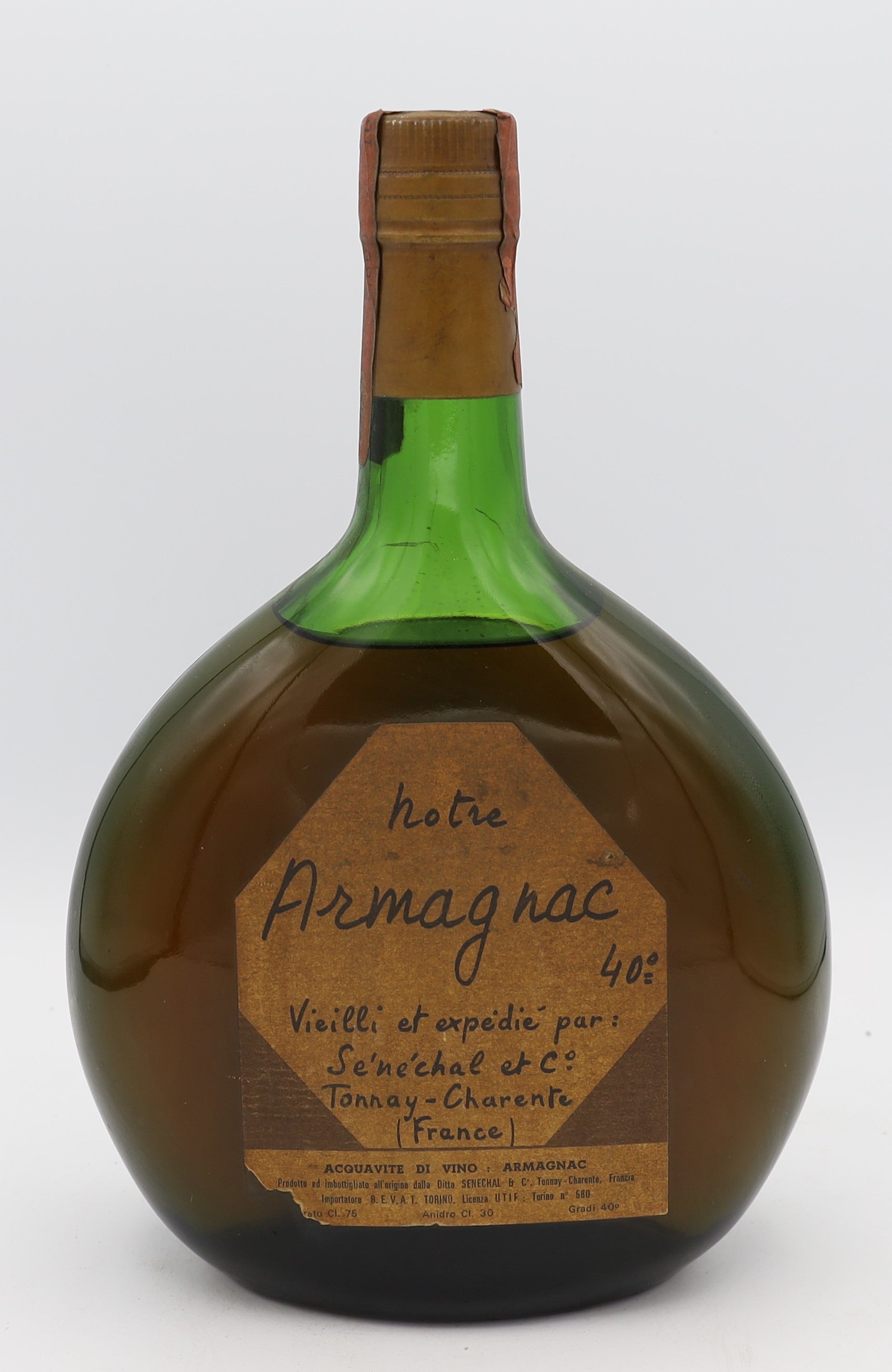 Notre Armagnac Sénéchal – premium aged brandy with rich, complex flavors, crafted for collectors and connoisseurs