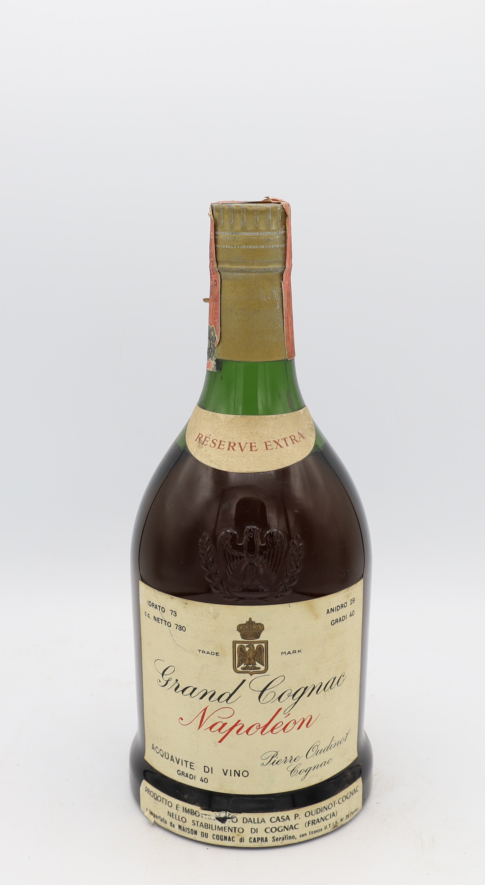 Pierre Oudinot Grand Cognac Napoleon 1970's
