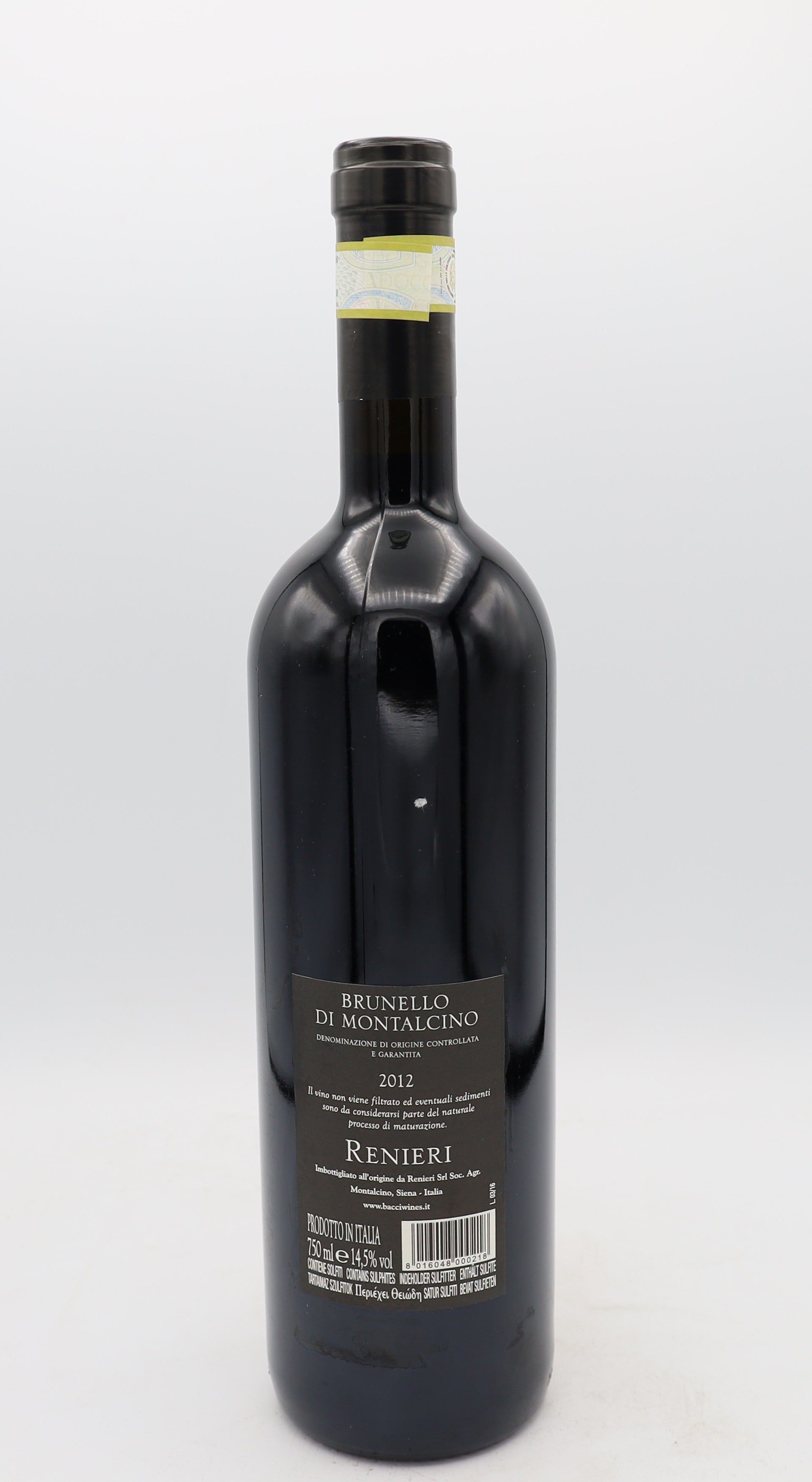Renieri Brunello di Montalcino 2012