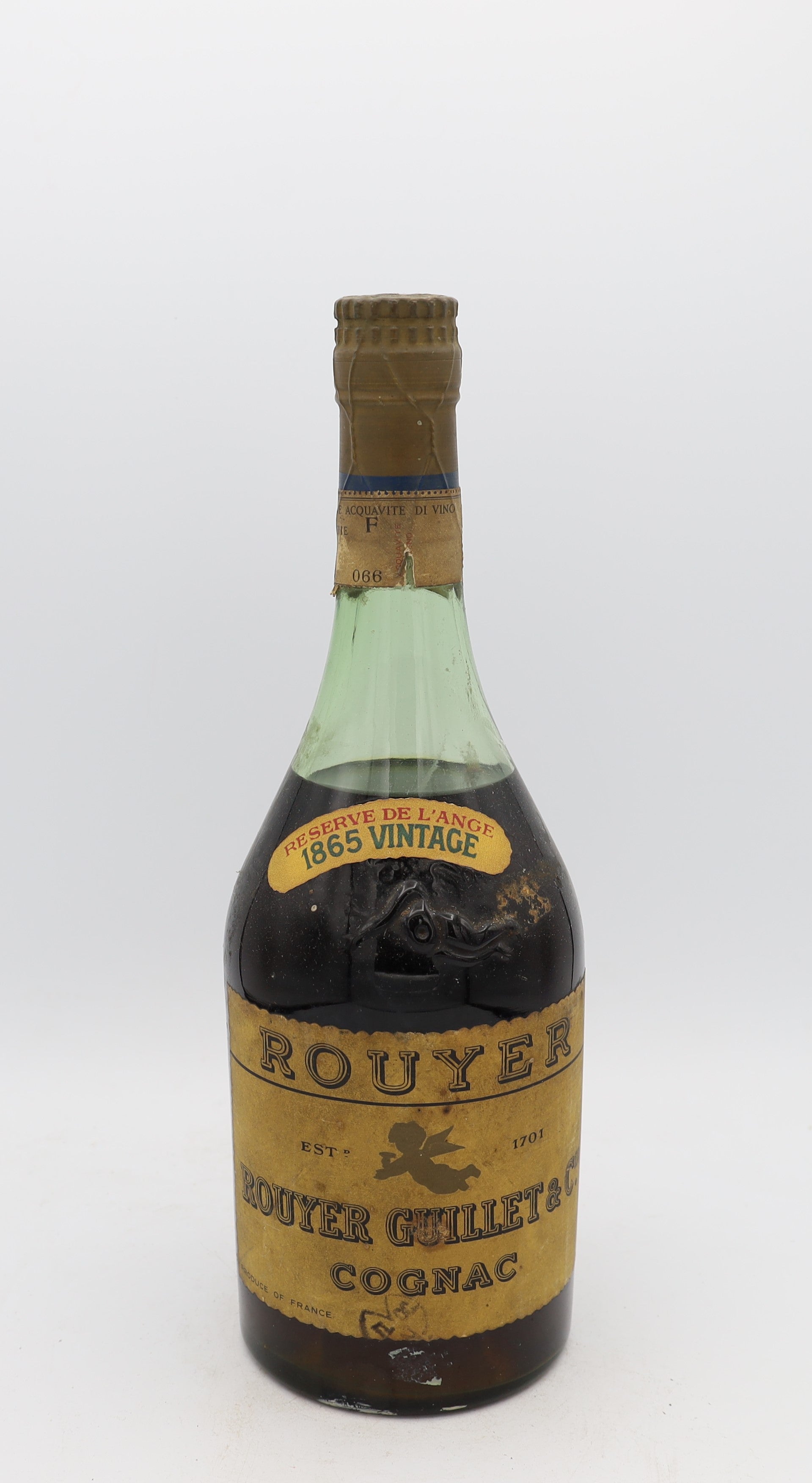 Rouyer Guillet Cognac Vintage 1865 for Discerning Collectors