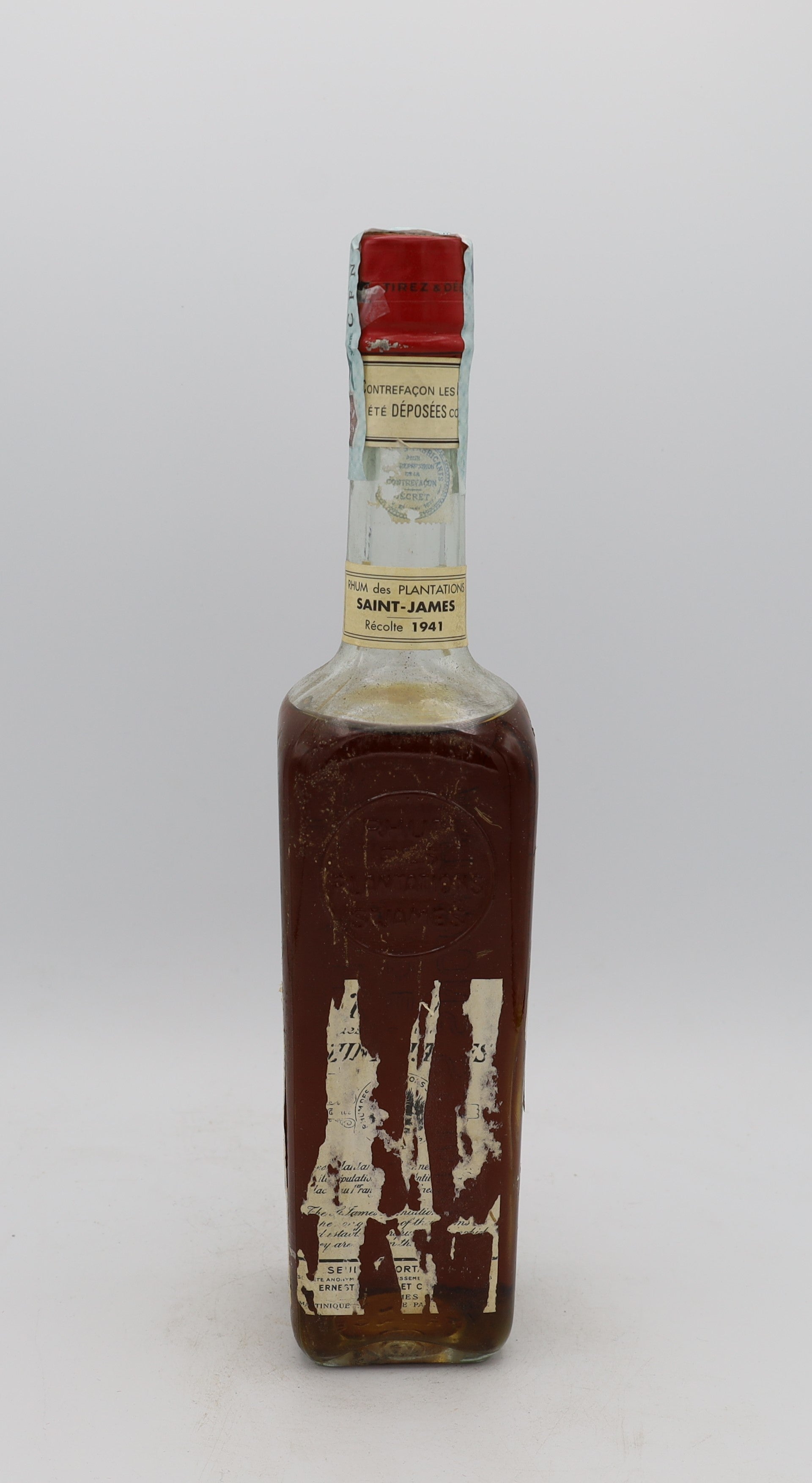 Saint James Agricole Rum Recolte 1941