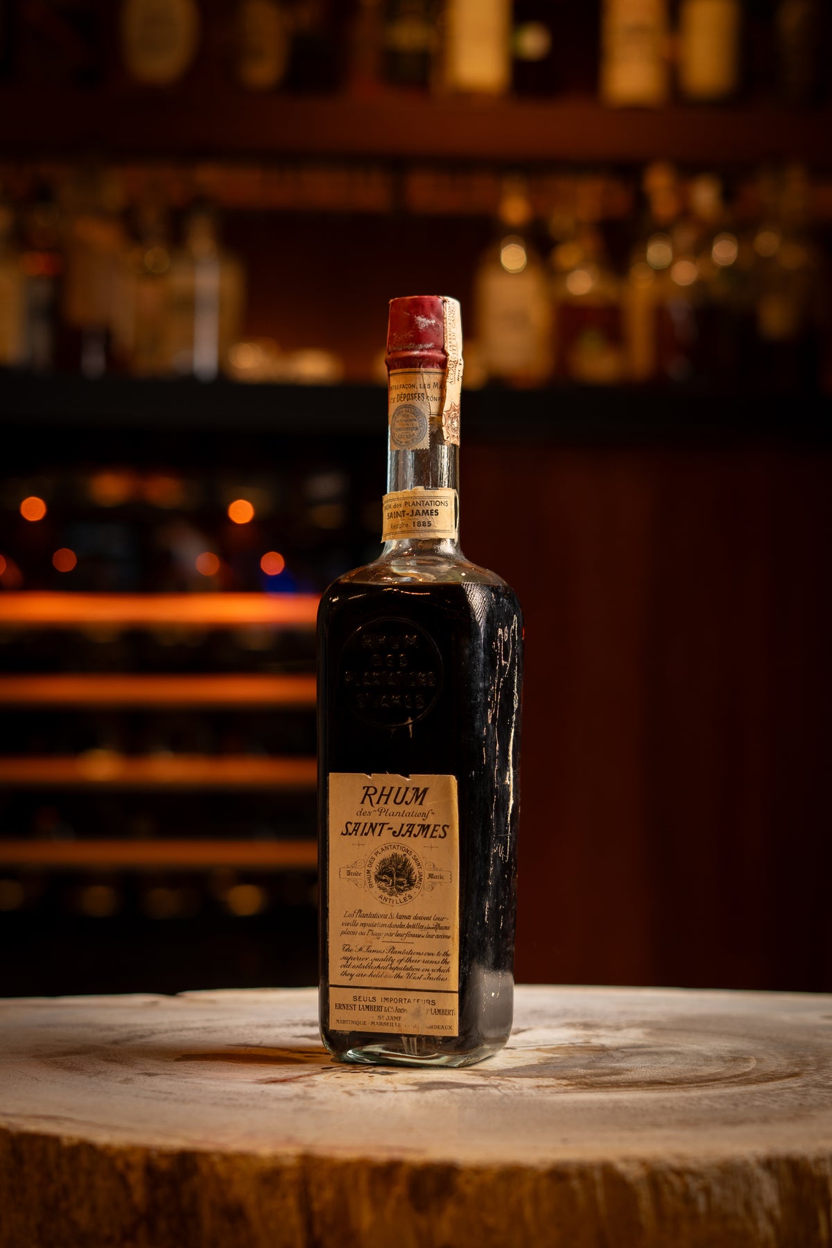 Saint James rum 1885