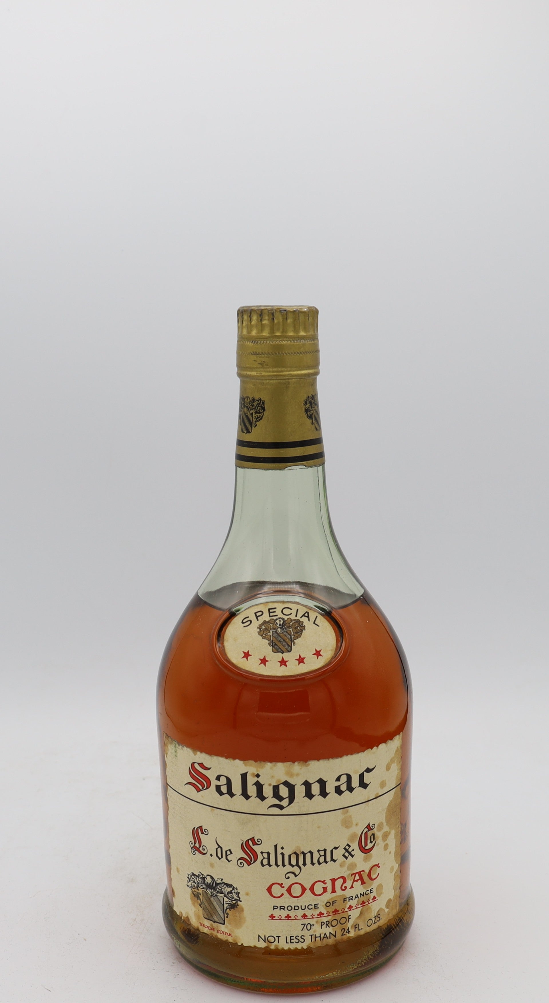 Salignac Cognac 5 stars Special Vintage 1960's