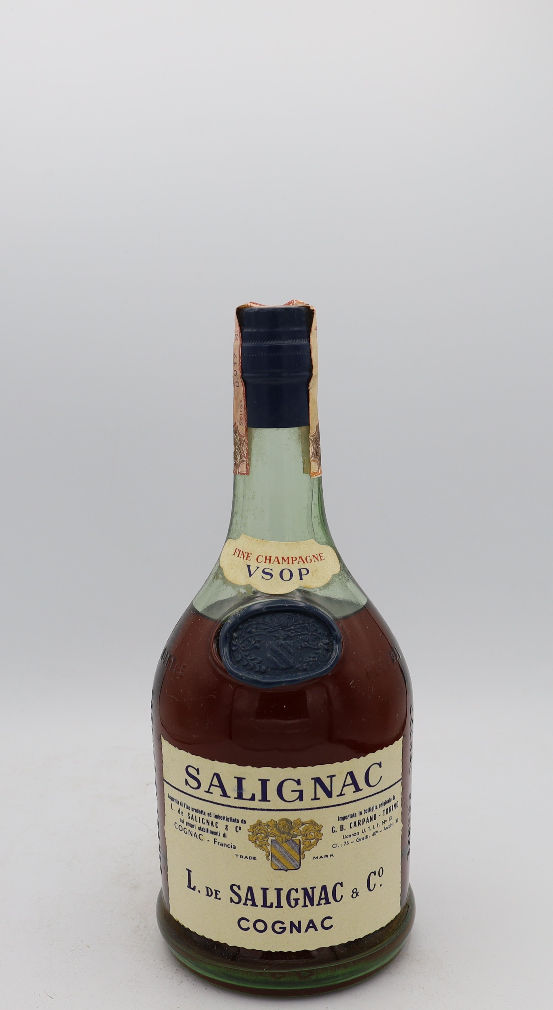 Salignac Cognac VSOP 1960's: Vintage Elegance in a Bottle