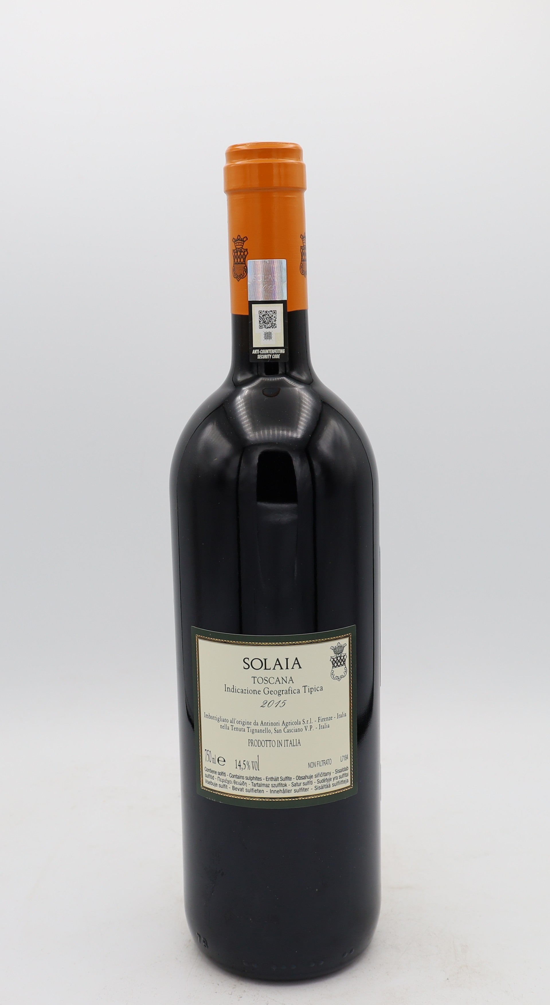 Solaia Marchesi Antinori 2015