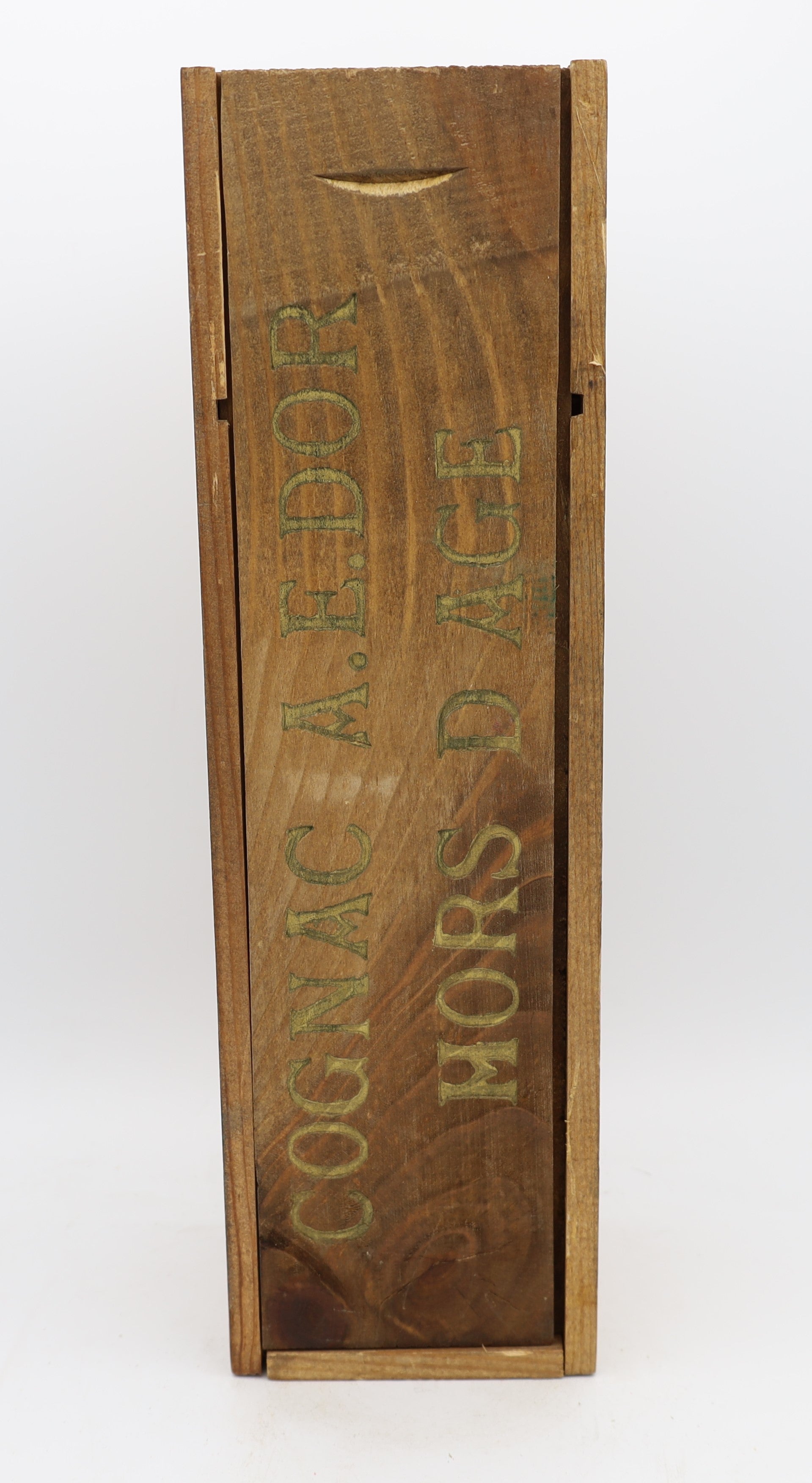 A.E. Dor Cognac – premium French cognac in elegant wooden box, perfect for gifting and collectors