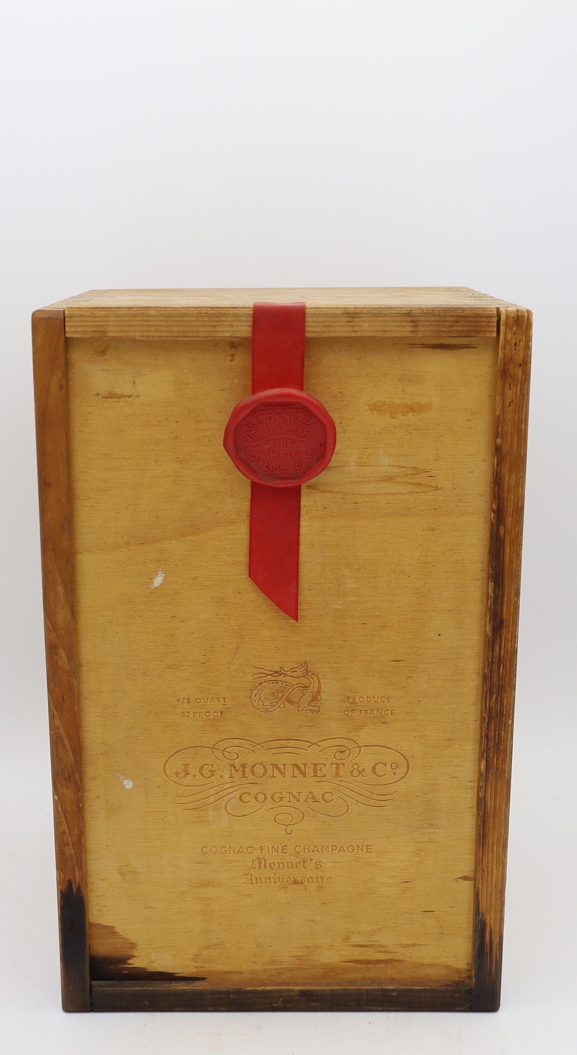 J.G. Monnet Fine Champagne Très Vieille Joséphine Cognac – premium French cognac in luxury gift box, ideal for collectors and gifting