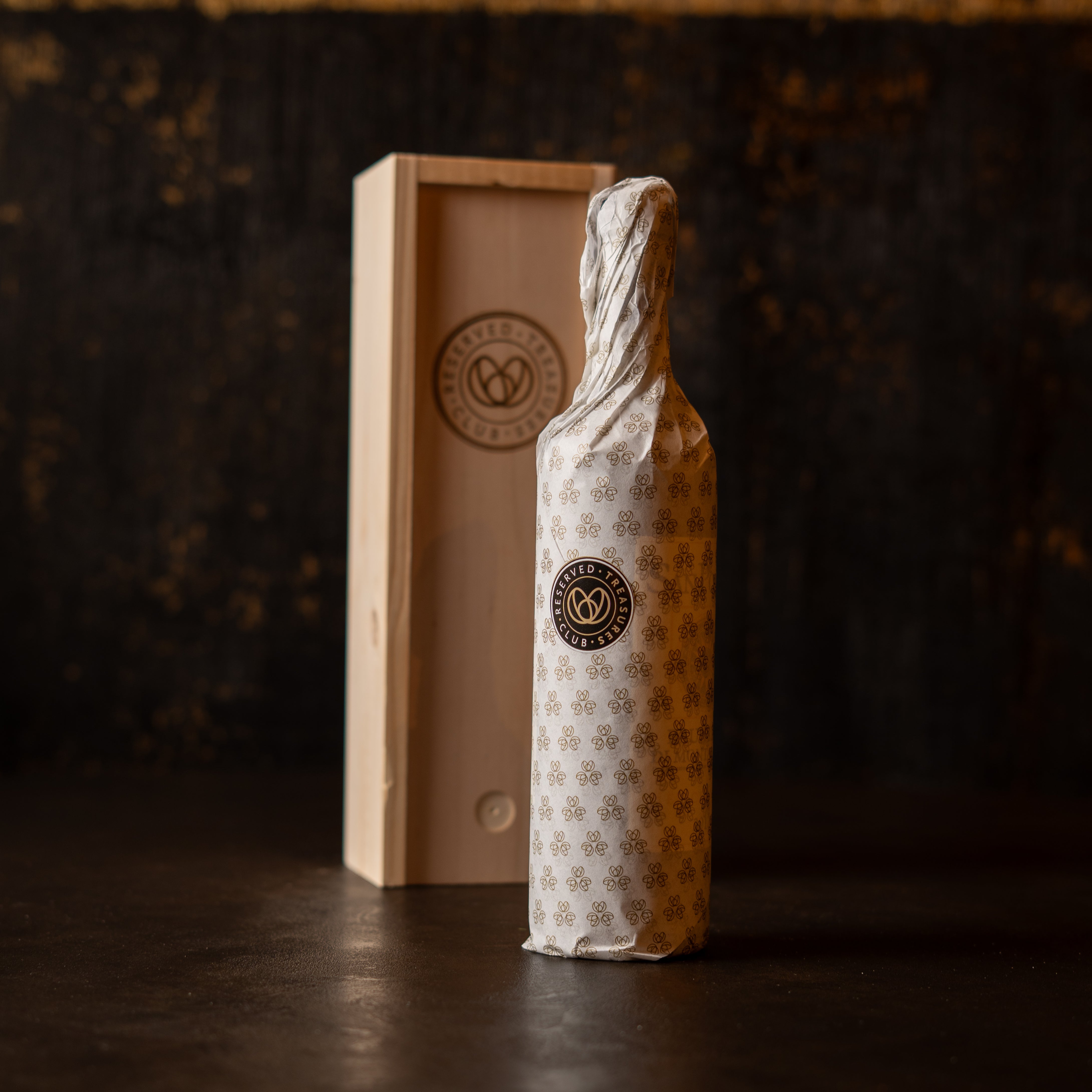 Luxury wooden wine box for 1 bottle – premium gift packaging for wine, perfect for elegant gifting and special occasions